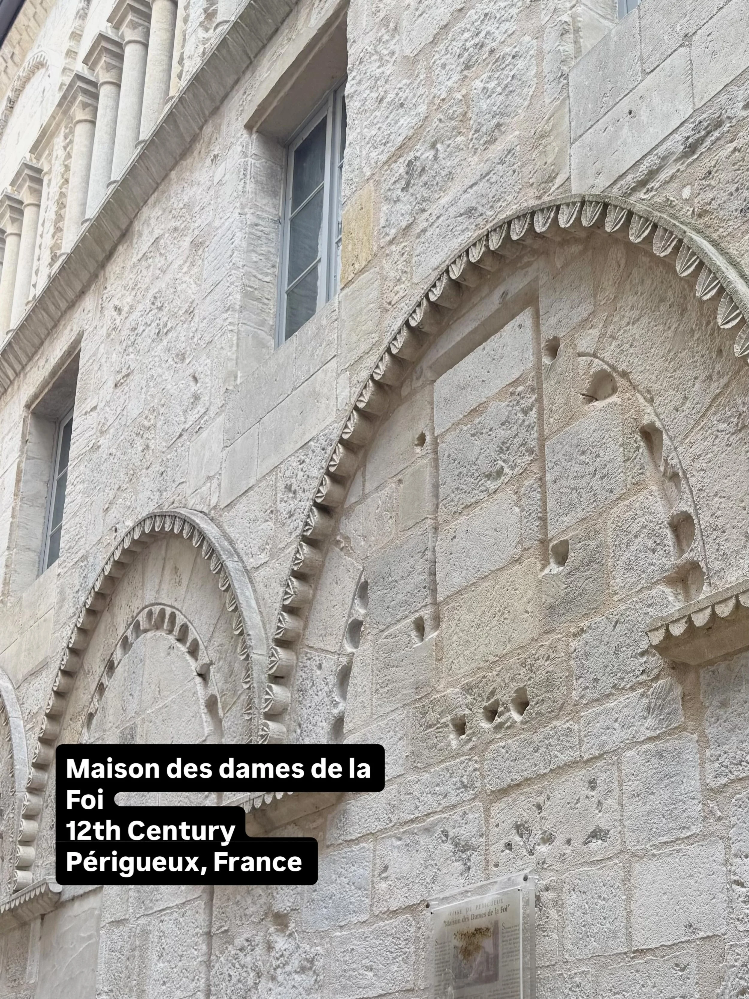 12th Century posh house. It all started to go downhill after that&hellip;
#architecture #visitfrance #stone