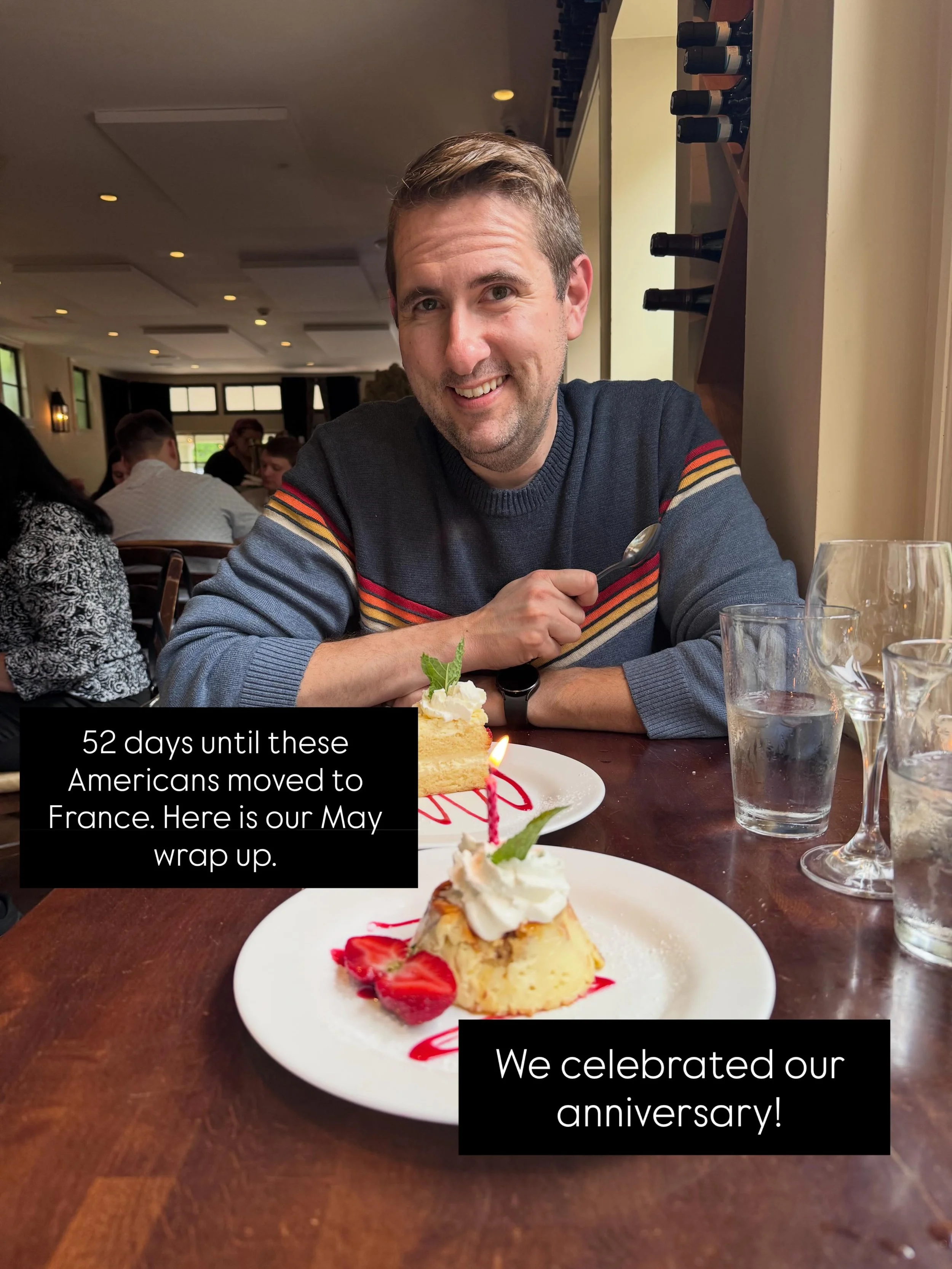 52 days until these two Americans moved to France. Lots to do. And a lot of excitement. Thank you for joining us on this adventure. 
#movingtofrance #francevisa #movetofrance #france