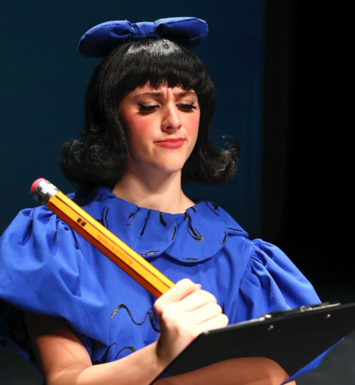 Lucy in "You're a Good Man Charlie Brown"