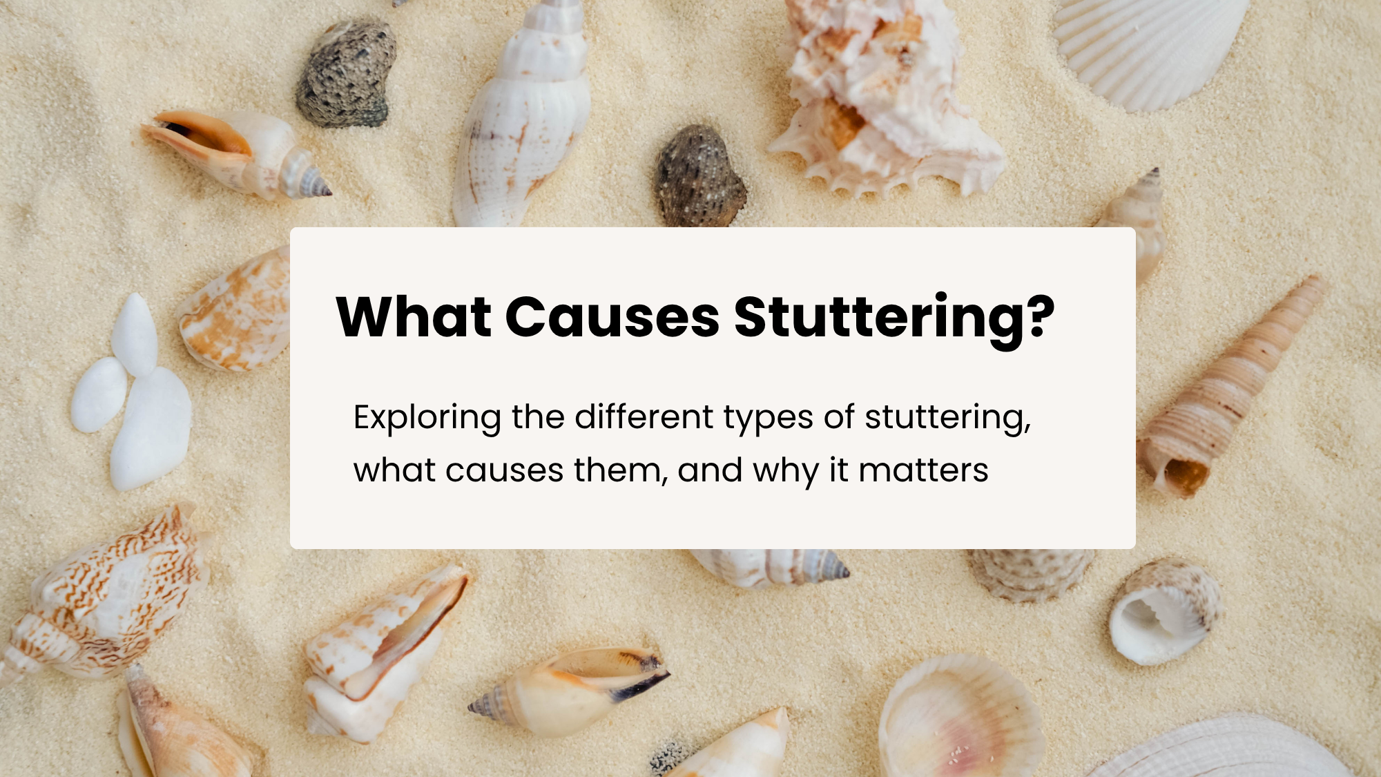 What Causes Stuttering?