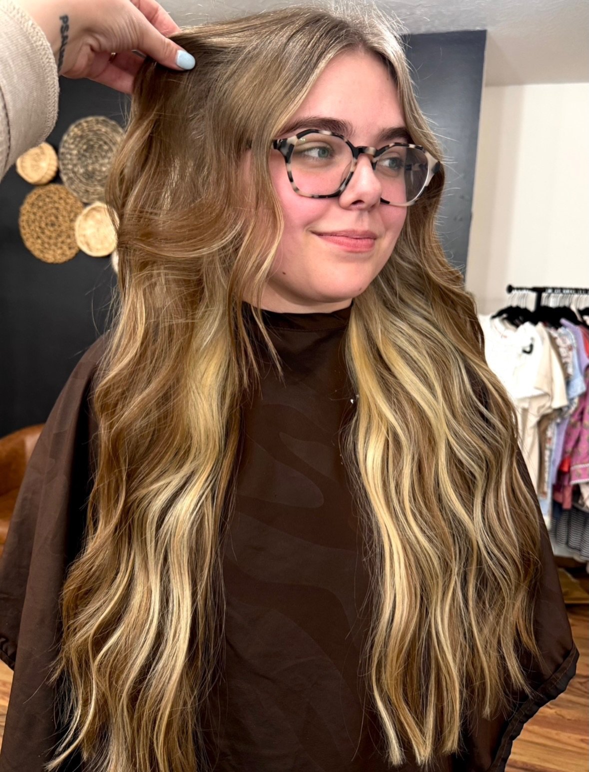 Fun block color moment 🤎🤍