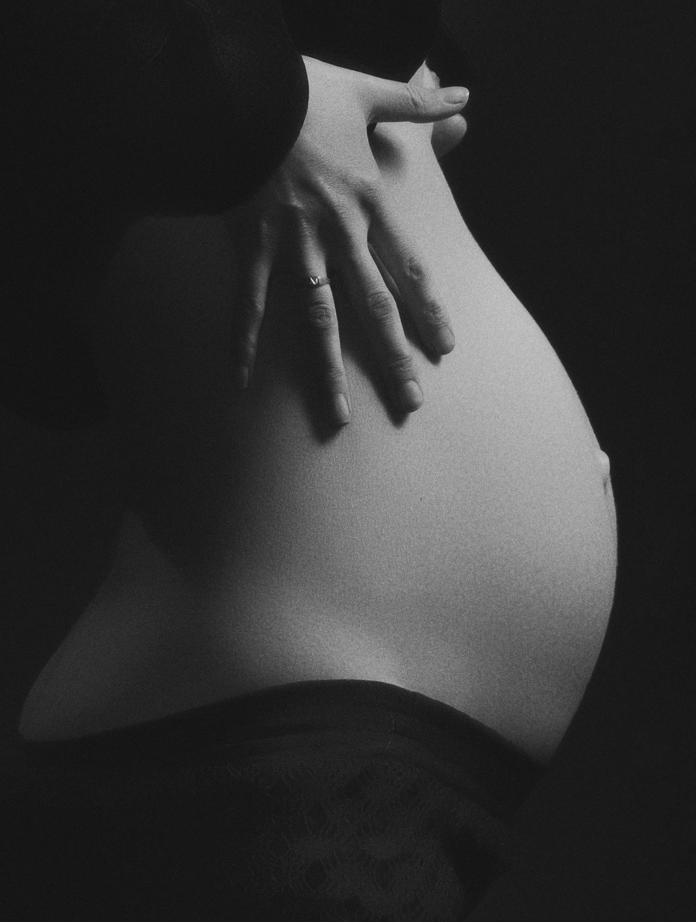 Gravid mave som symbol på fertilitetsbehandling