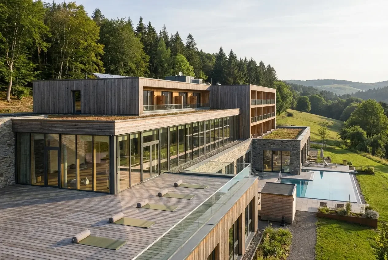 Yoga Hotel im Mittelgebirge in Deutschland