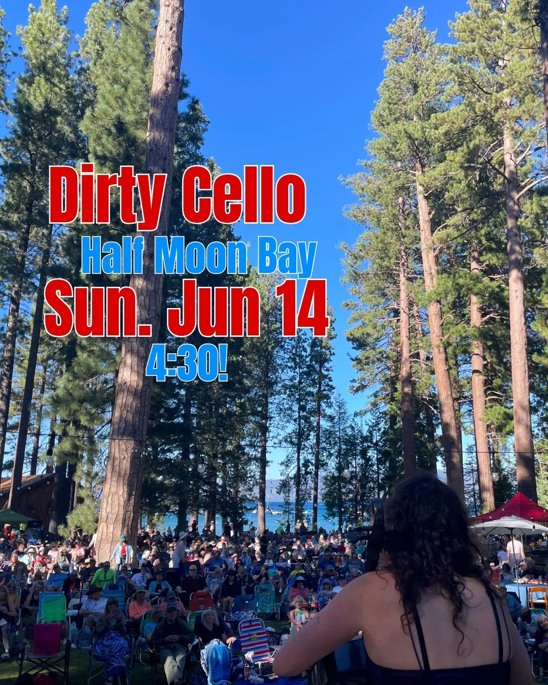 Half Moon Bay - here we come!
This Sunday, June 14!
Tickets: DirtyCello.com