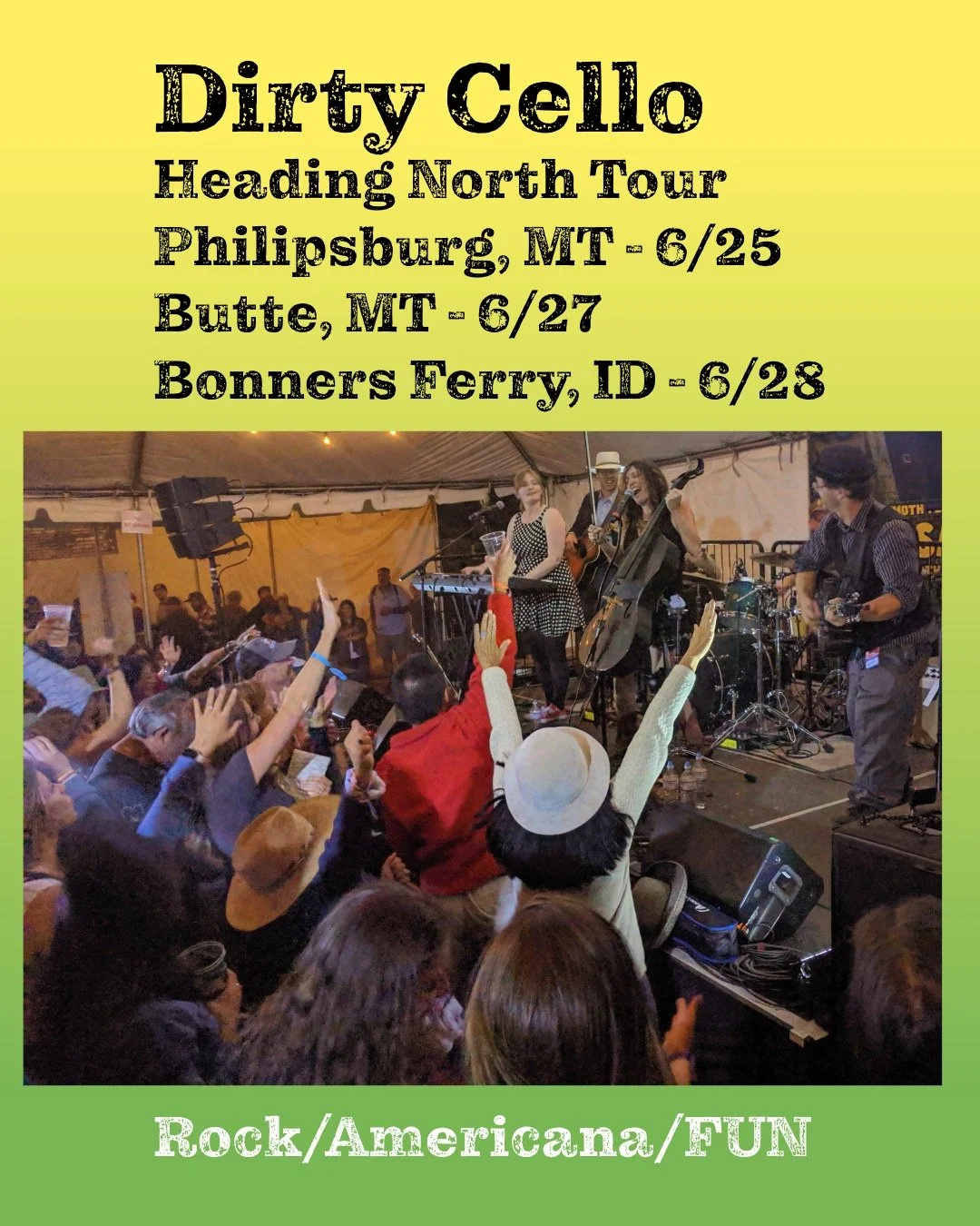 Tickets: DirtyCello.com