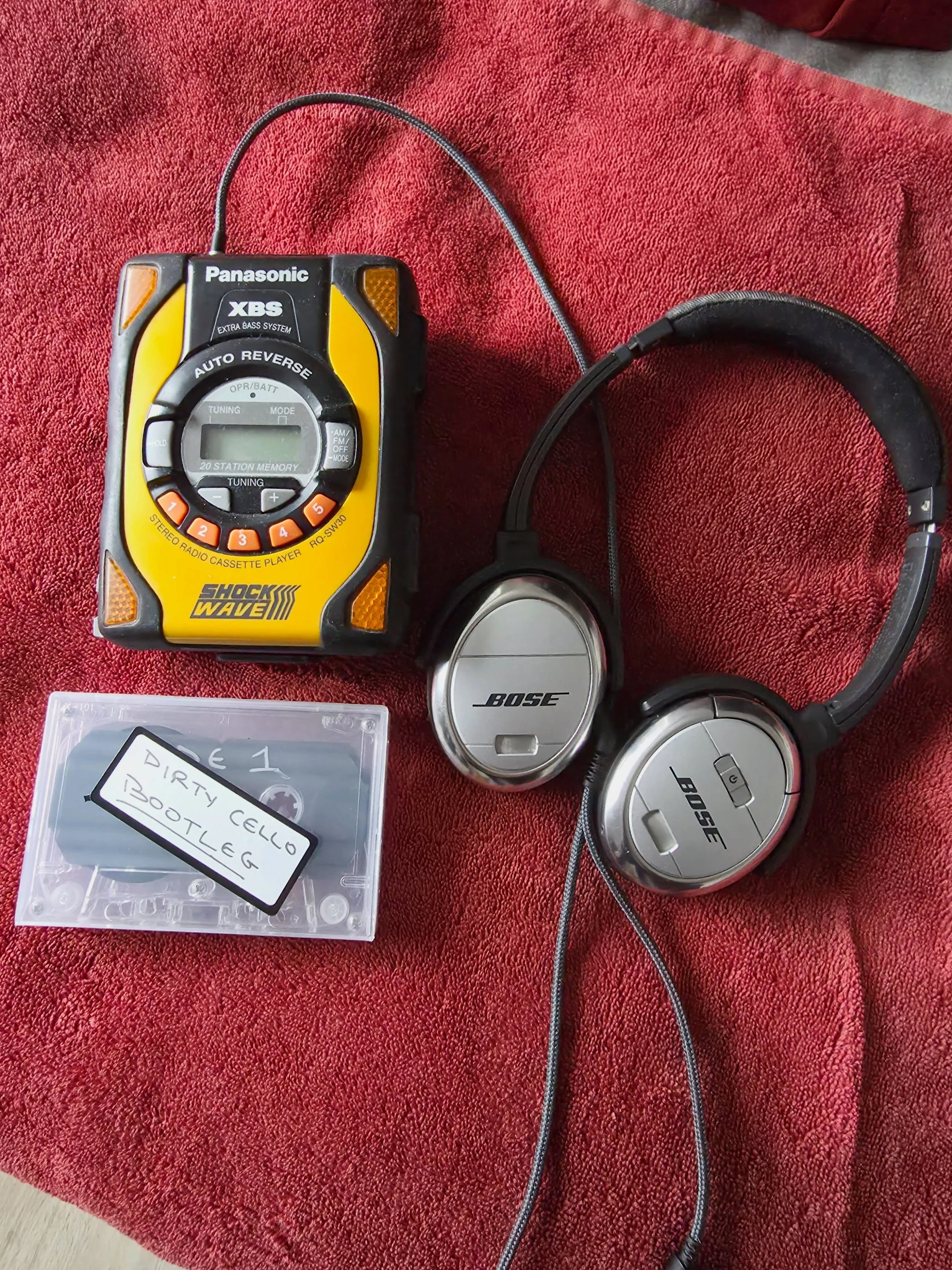 We&rsquo;re always trying out new things, so we recently we rounded up a bunch of unreleased live recordings and put them a cassette tape as a Dirty Cello bootleg album. Do you have an old Walkman or tape player? One of our recent concert attendees b