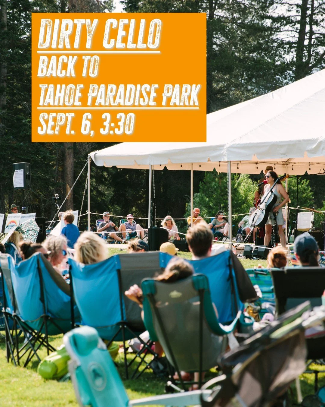Lake Tahoe - did you know about this hidden spot?
We're performing there on Sept 6.

Come enjoy a free concert at the stunning Paradise Park with a beautiful beach.
Sit on the grass or bring a lawn chair.
Get ready for some high-energy blues and rock