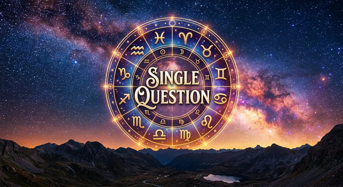 ONE QUESTION ASTROLOGICAL CONSULTATION 60 Minutes