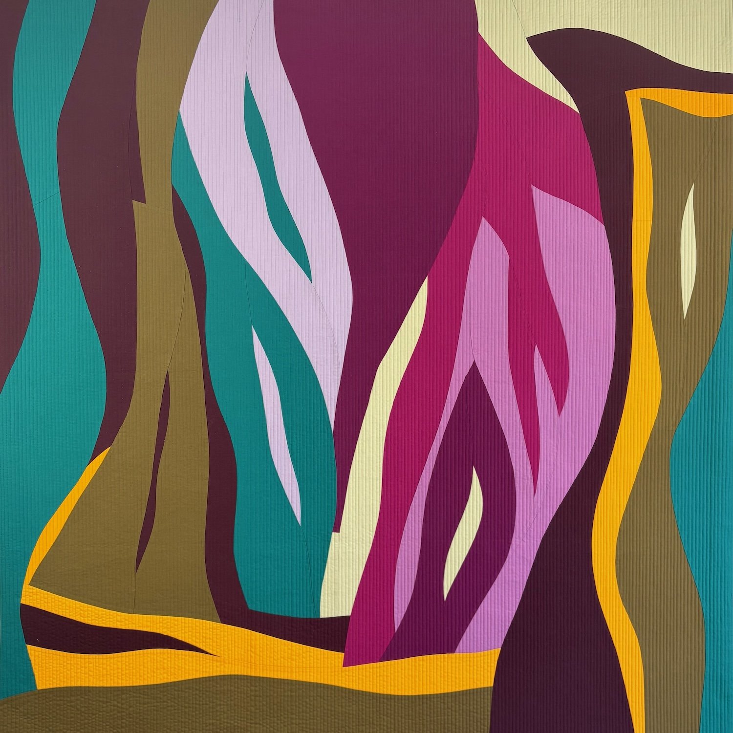 Interflow #3, 53" x 56"