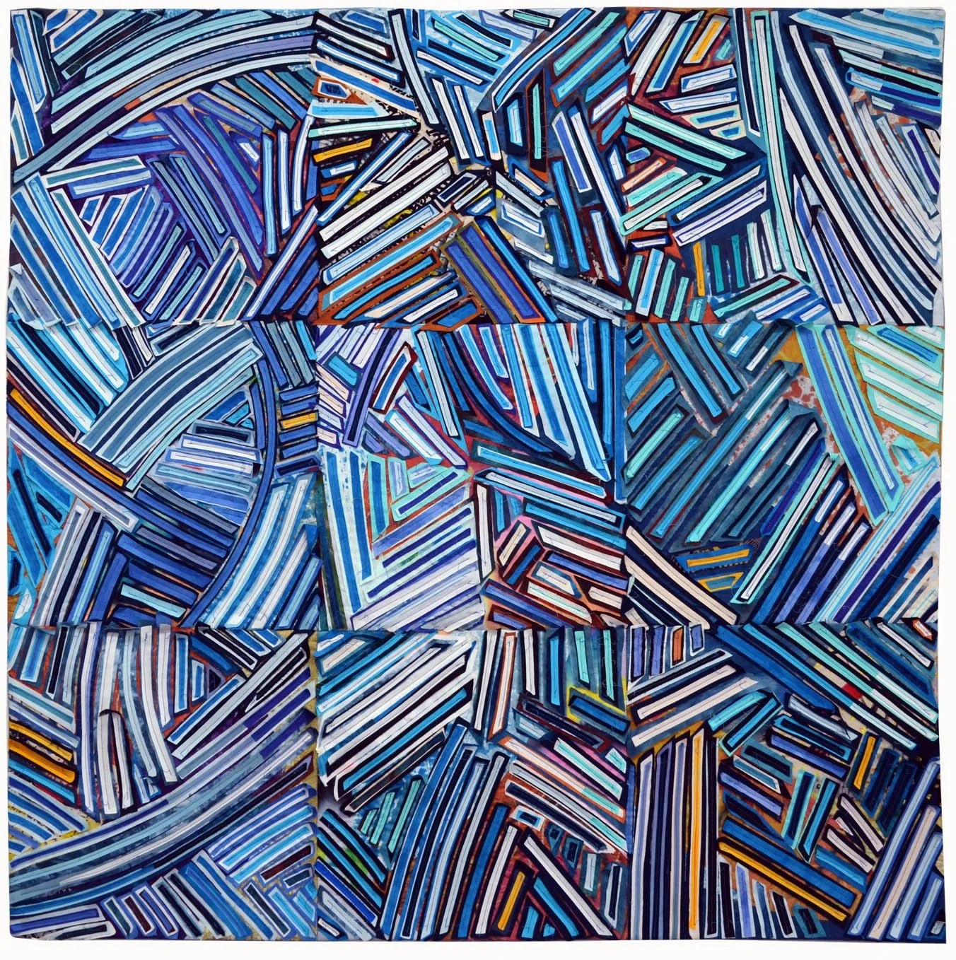 Fastwater II.  45x45"