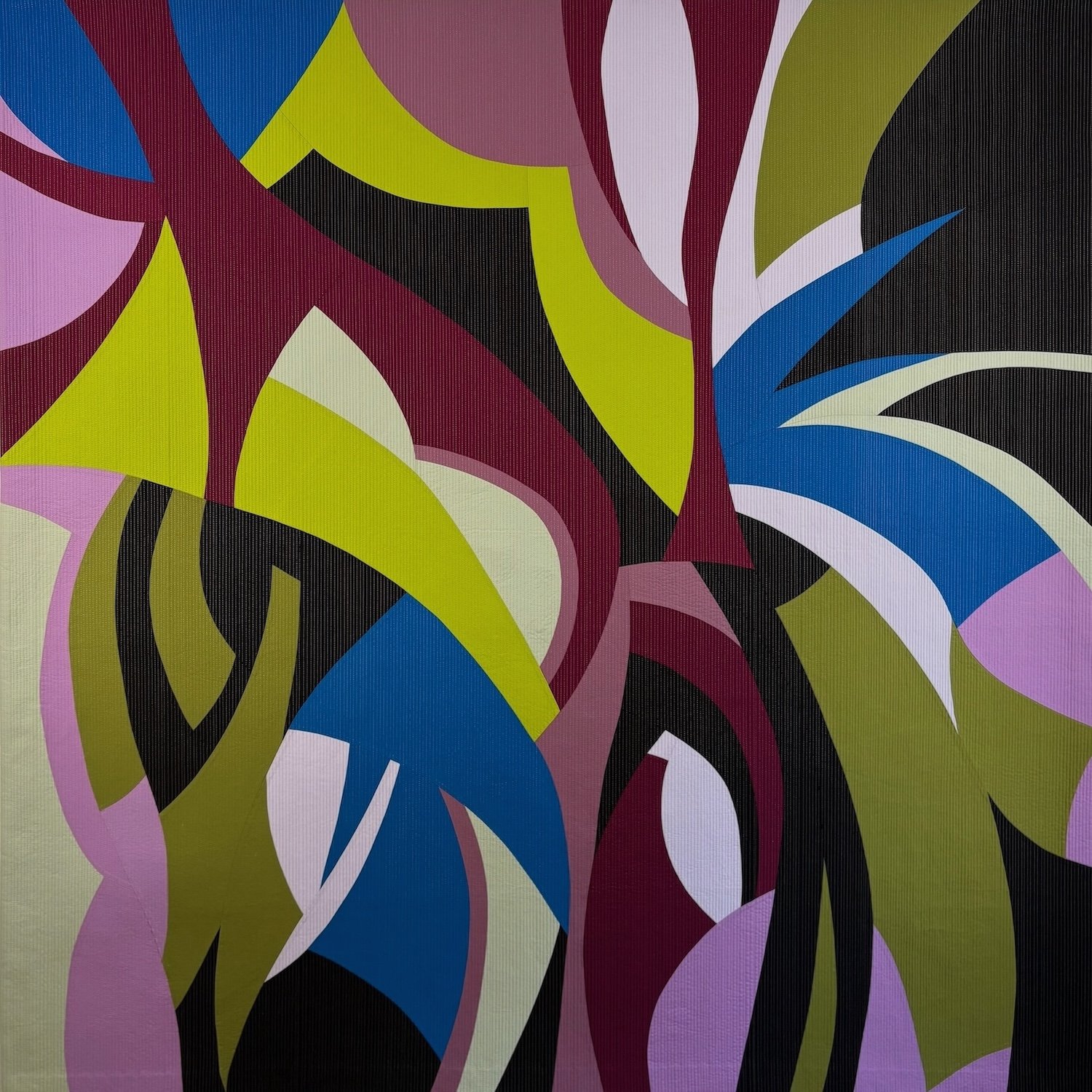 Rebellion, 65” x 65”
