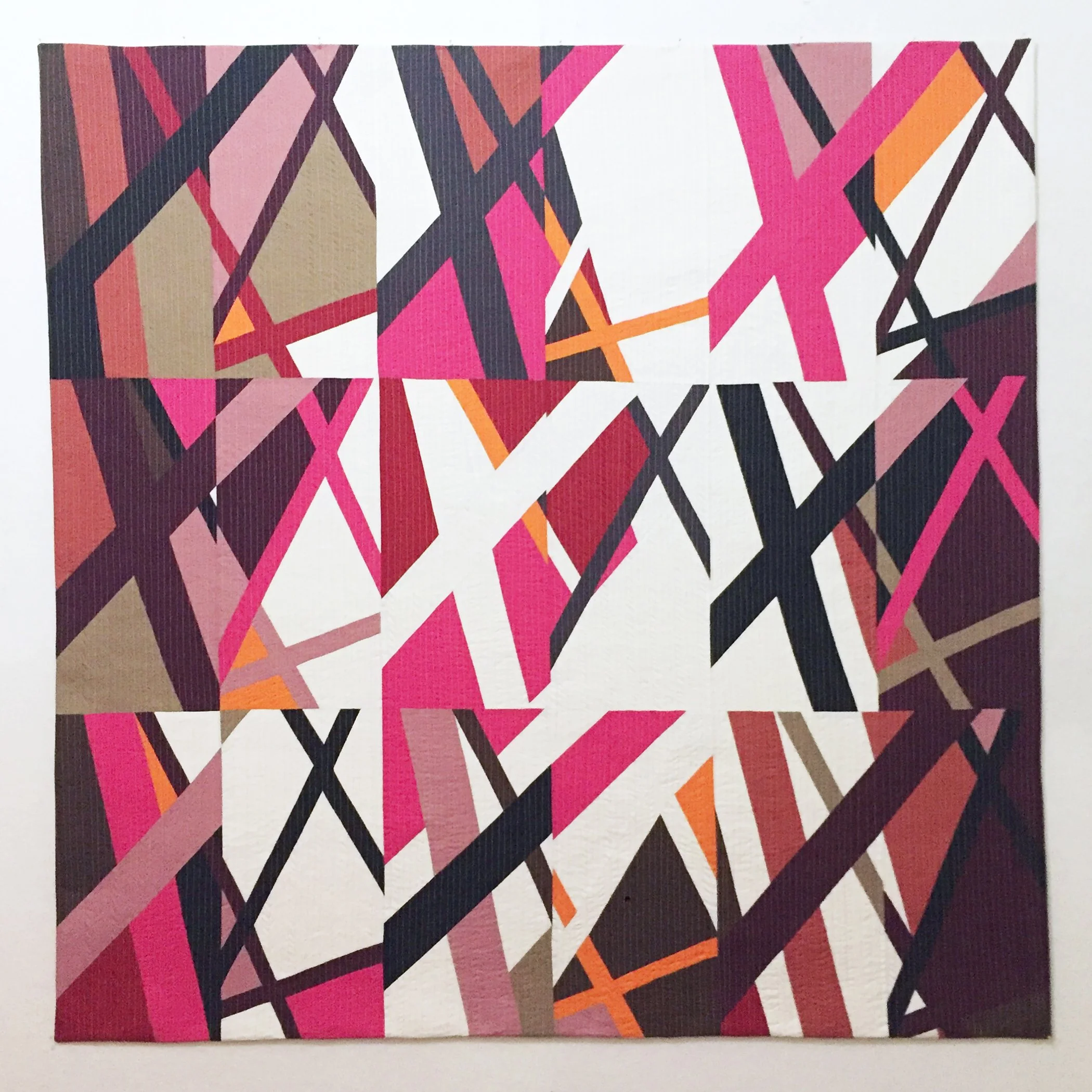 Crossroads No.12, 2018, Fiber, 60x60inches
