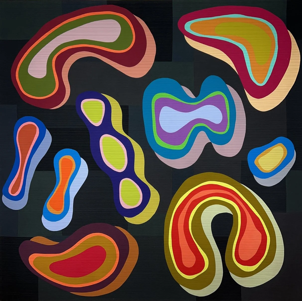 Everybody Get Together 78" x 78"