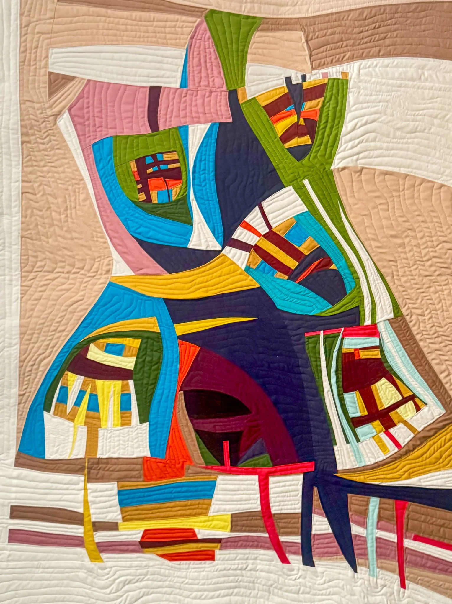 Fraktur Study (2025) 32" x 45" 