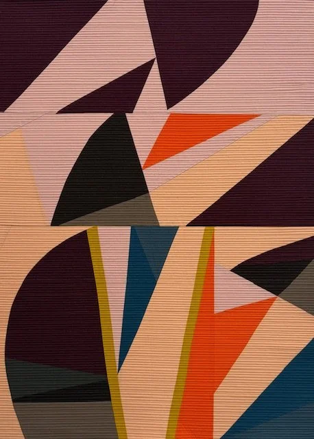 Sunset Mountains - 29” x 41”