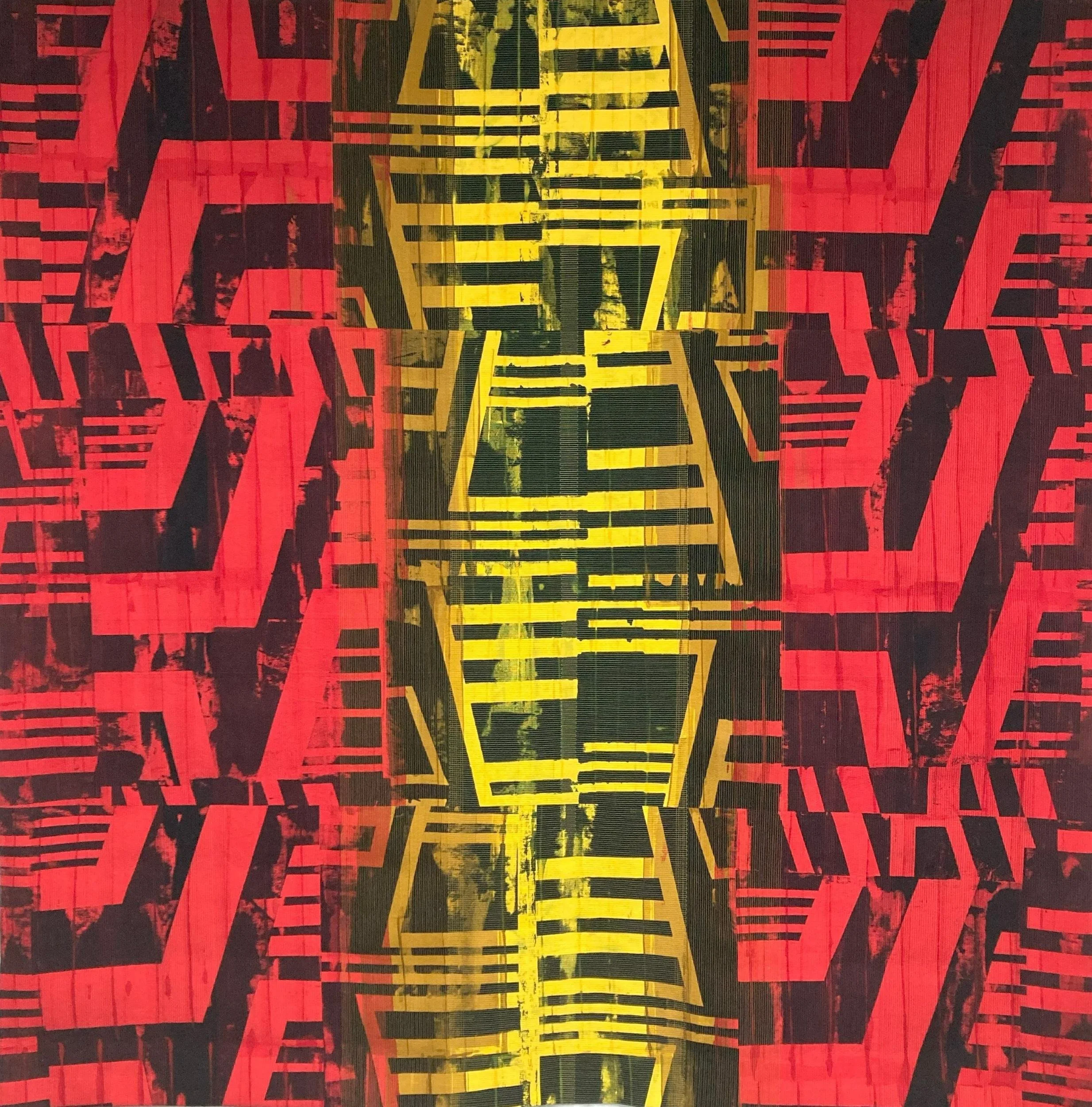 Why No. Three: 94.5"W x 94.5"H, photo credit: Fred Higgins