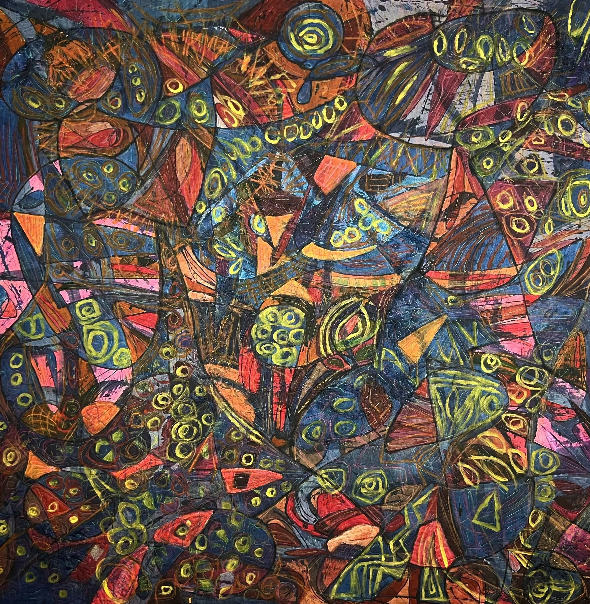 Lost In Imagination  (50" x 53")