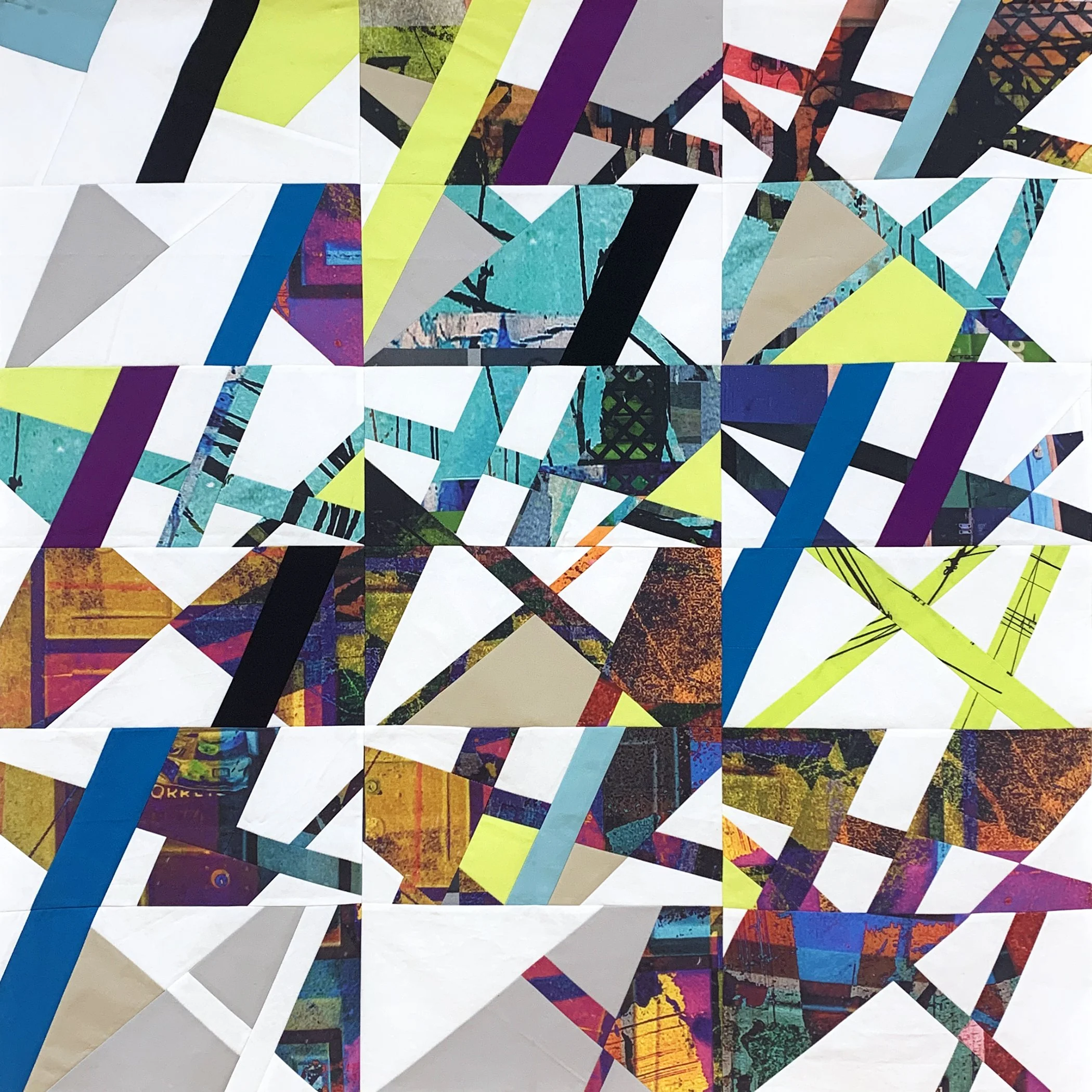 Urban Fabric No. 4, 2023, 36x36inches