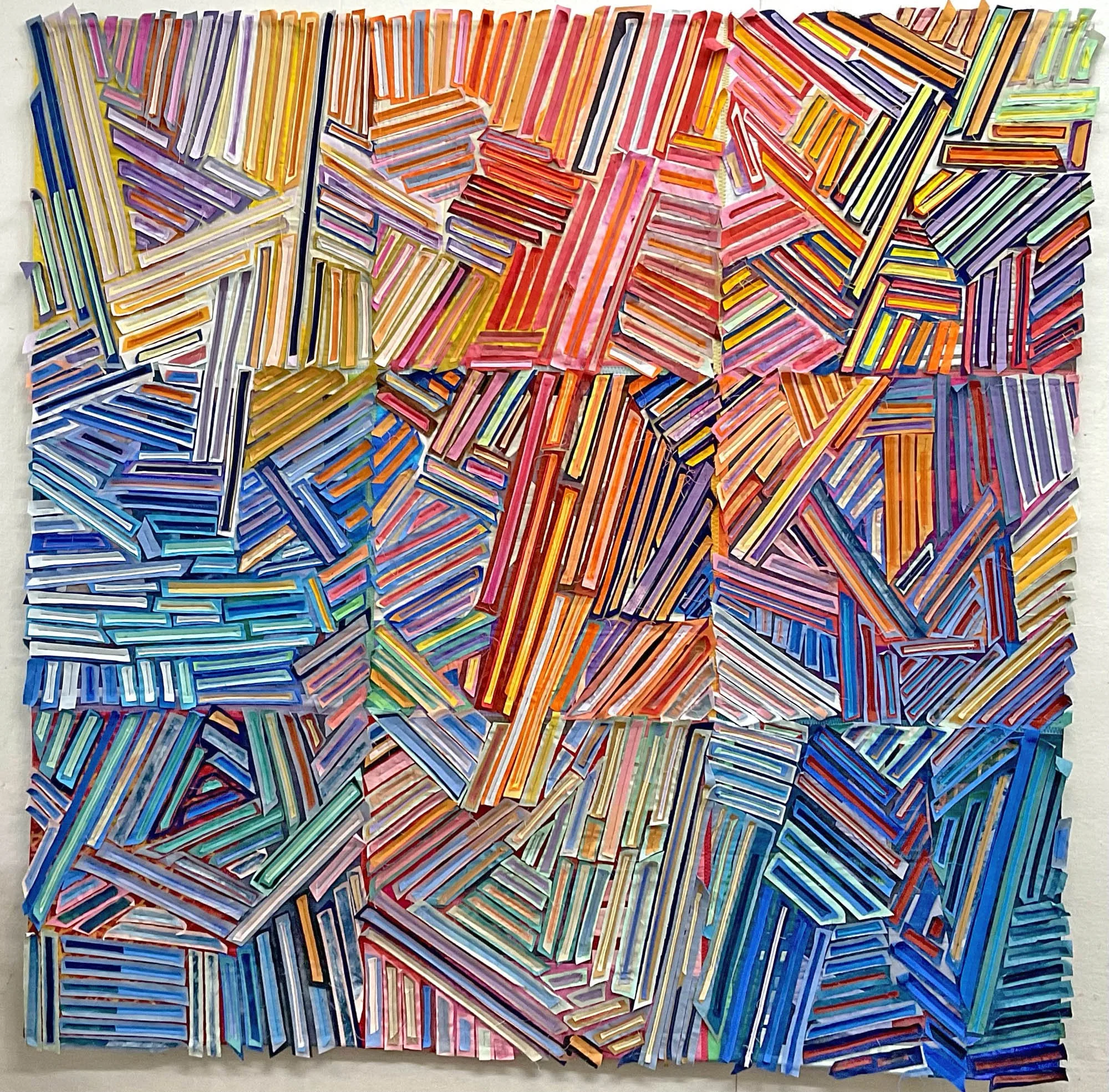 Cross Currents   60x60"
