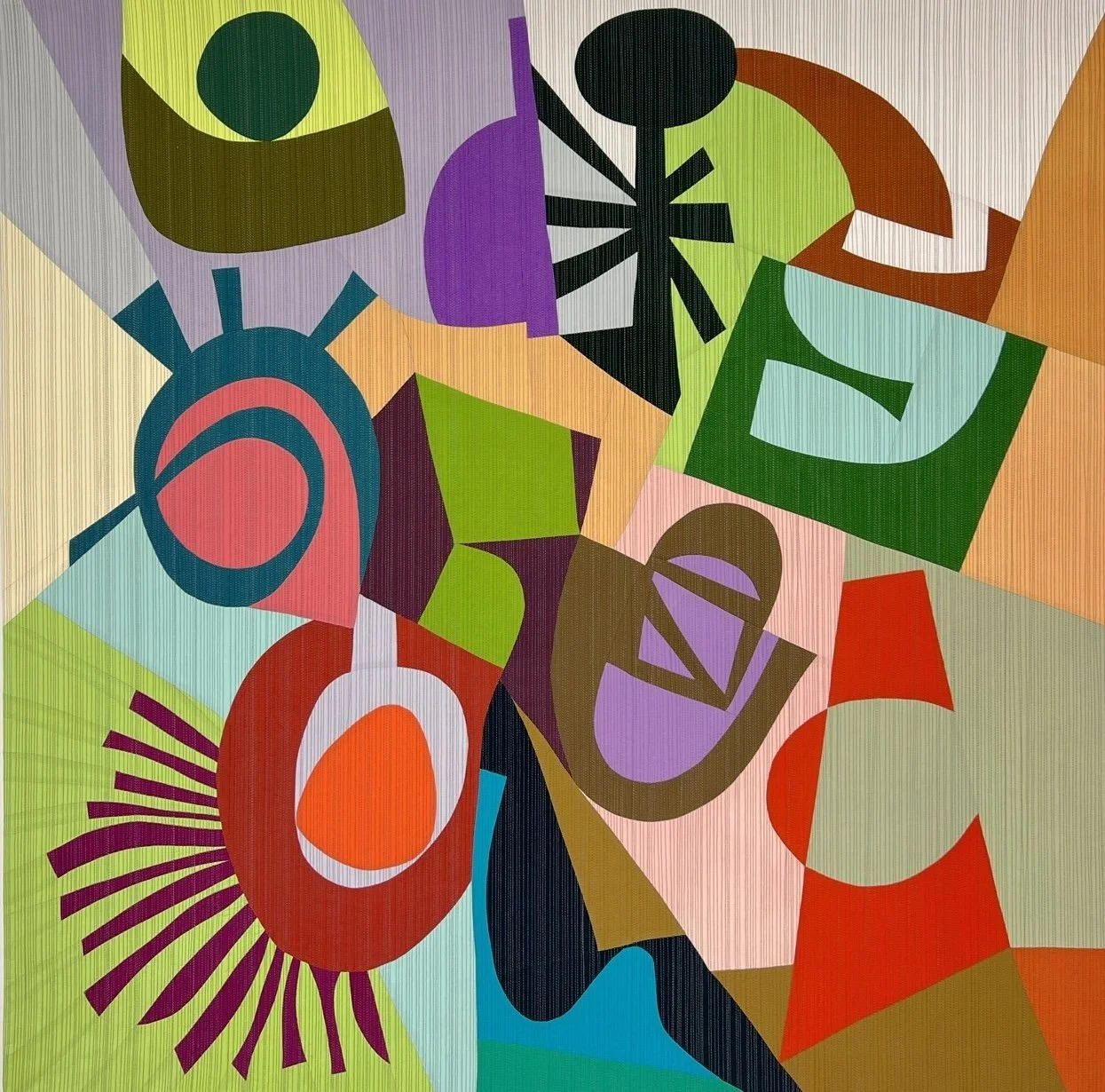 Harriet and Friends 47" x 47"