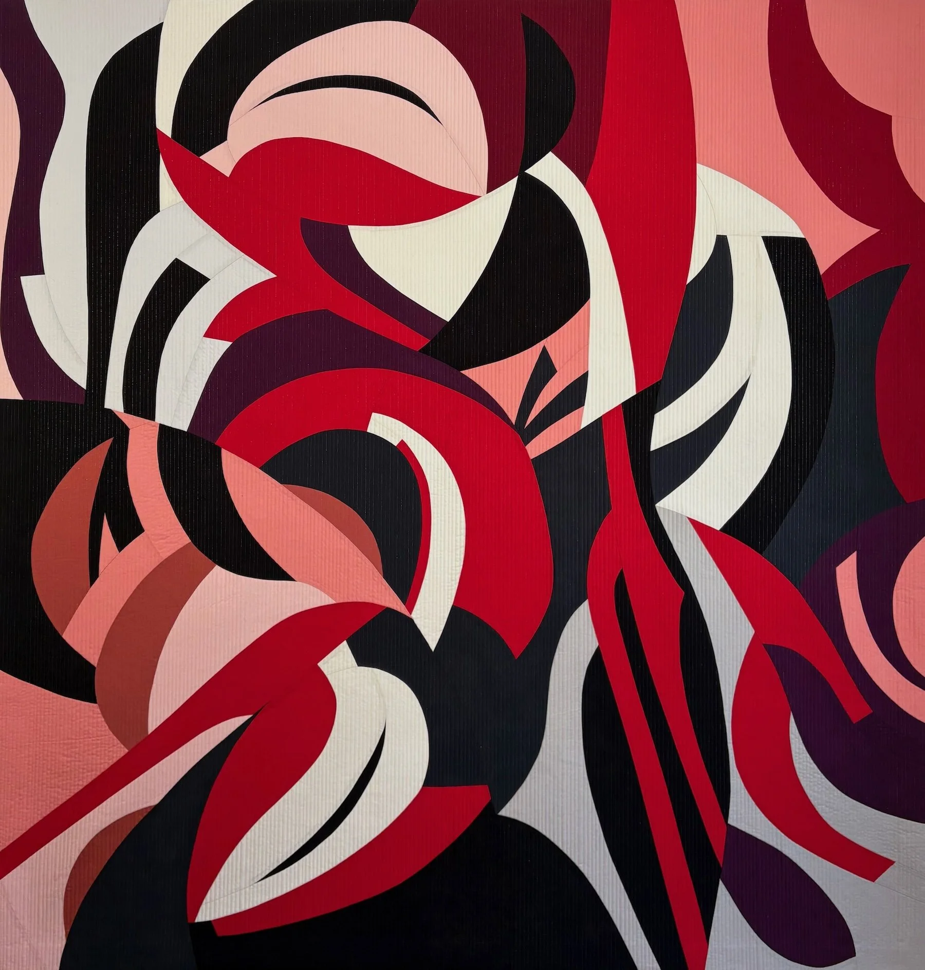 Rebound, 63" x 66"