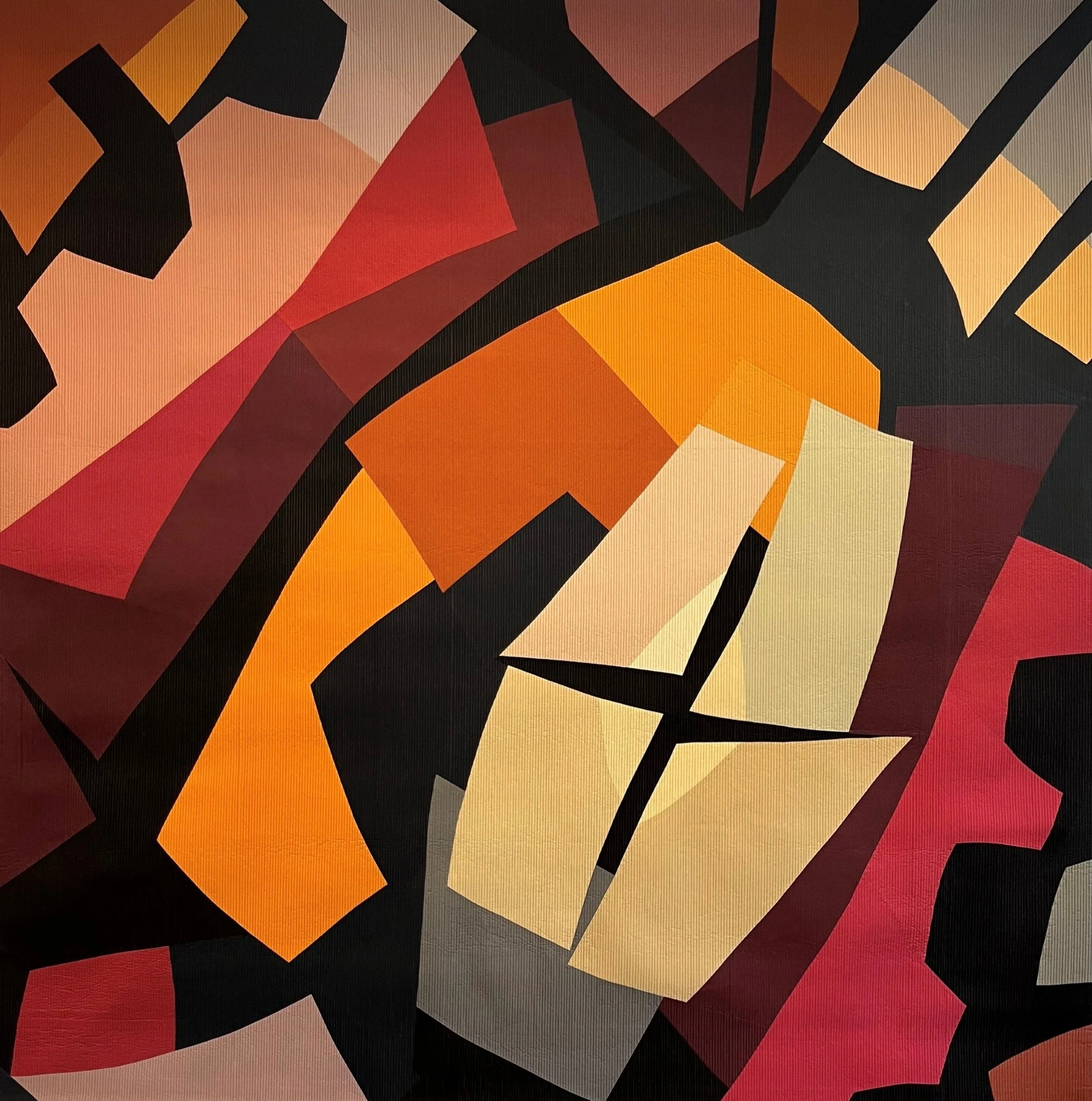 Vortex II, 79” x 80”
Photography by Susan Byrnes and Peter Arditio