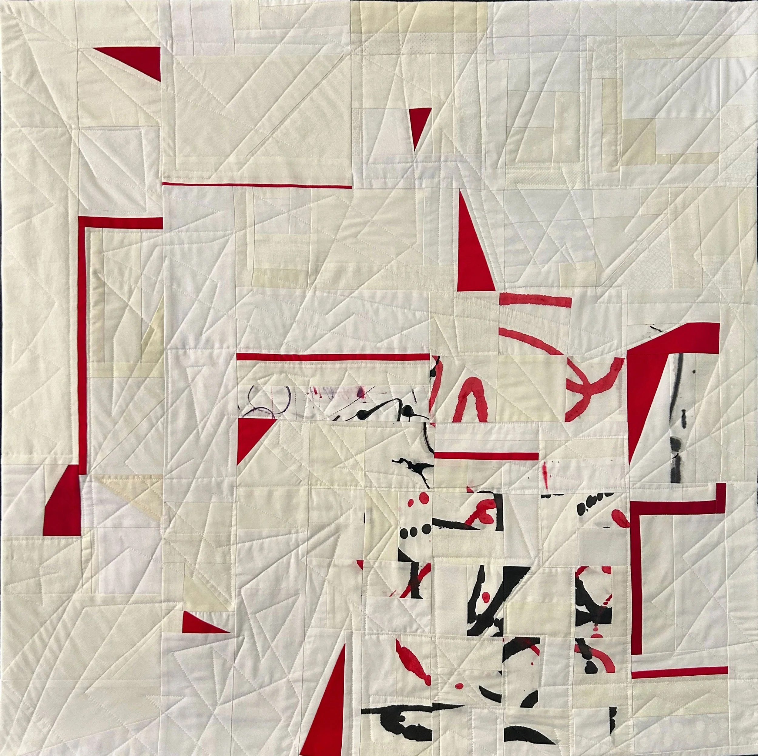 Black Marks, 32”Hx32”W