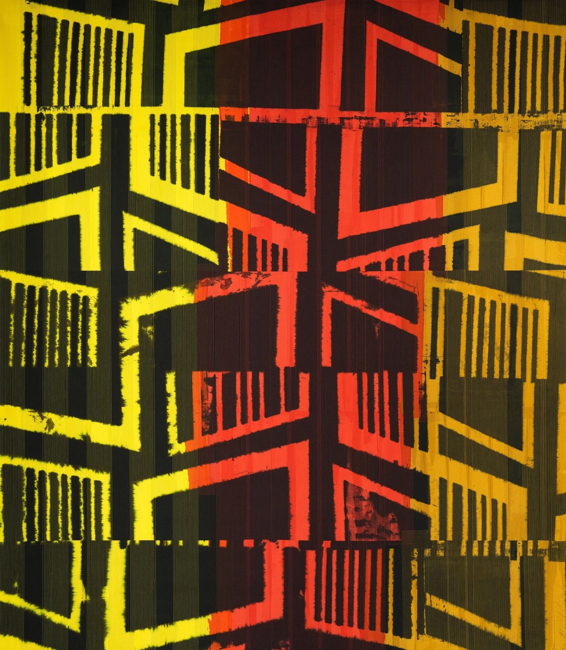 Why No. One: 86"W x 99.5"H, photo credit: Fred Higgins