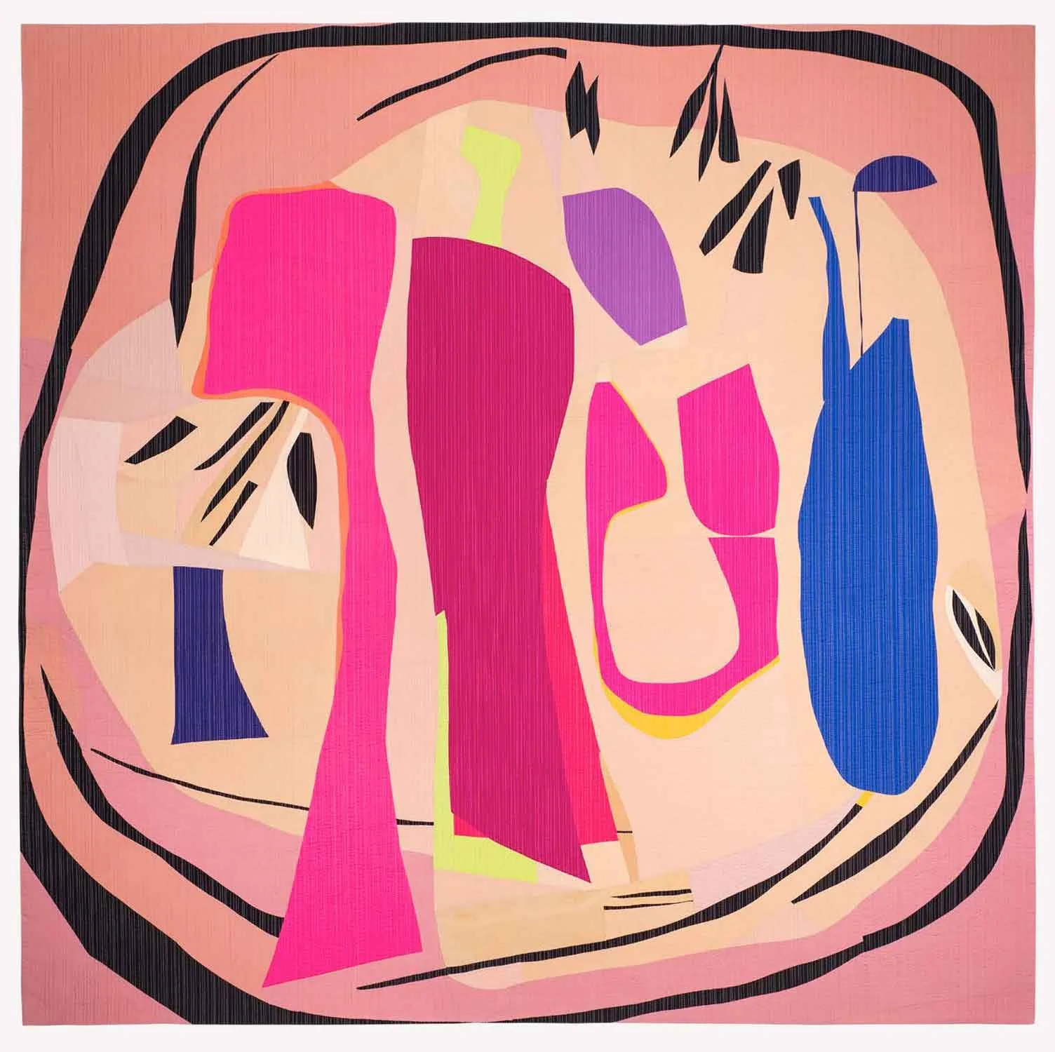 Doesn't Mean I'm Going Backwards 80" X 80"