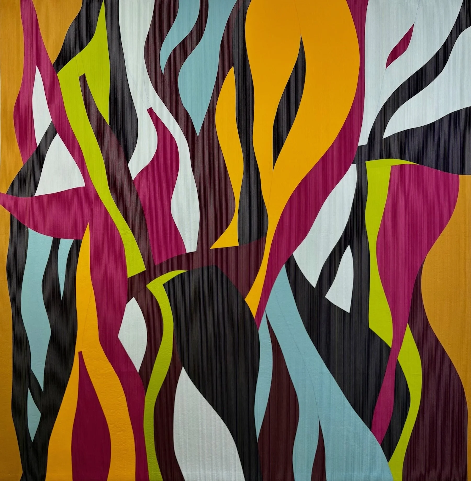 Abundance, 72" x 74"