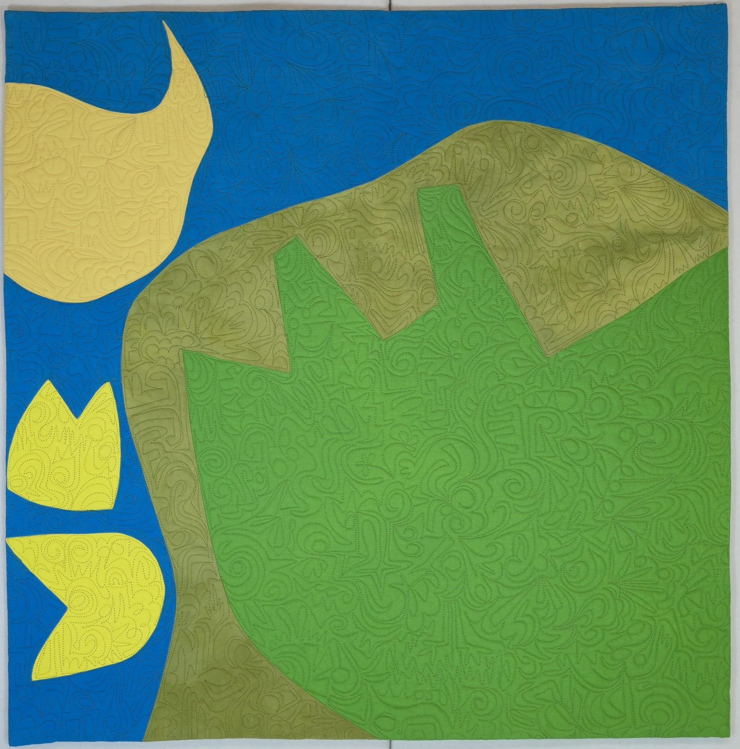 Spring  28.5" x 28.5"