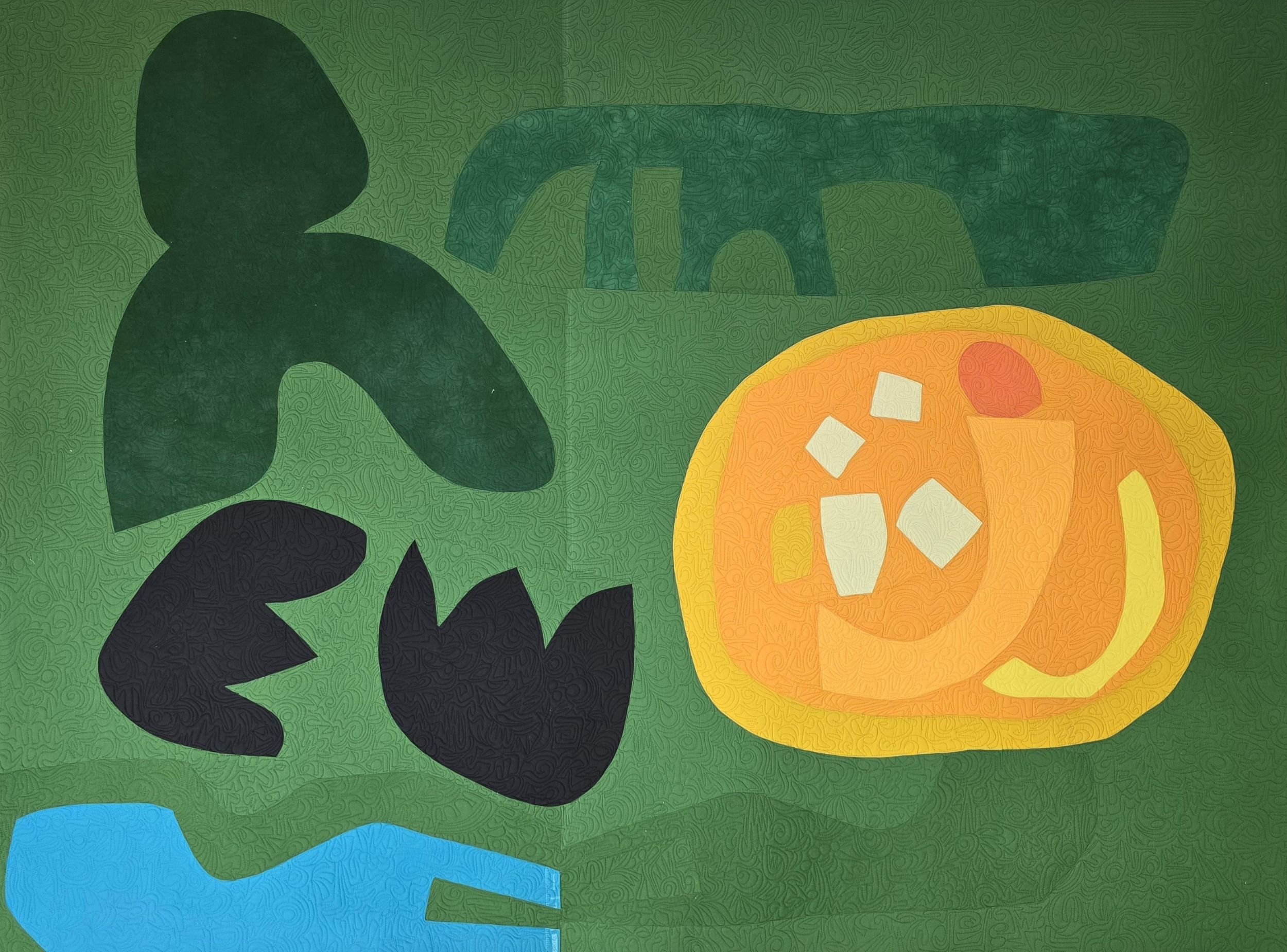 Ghosts and Angels  56"H x 76"W