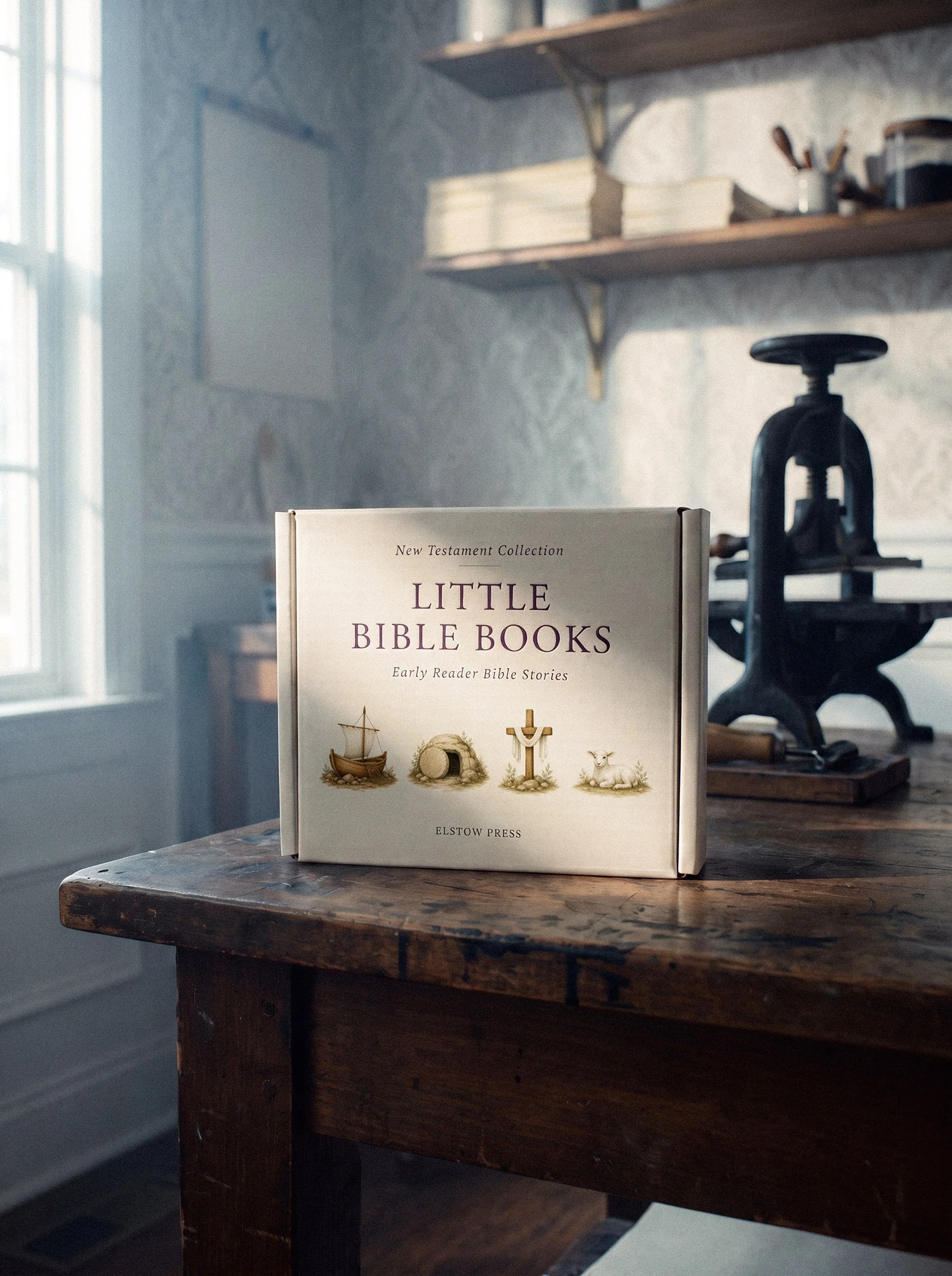 Little Bible Books: Early Reader Bible Stories - New Testament Box Set