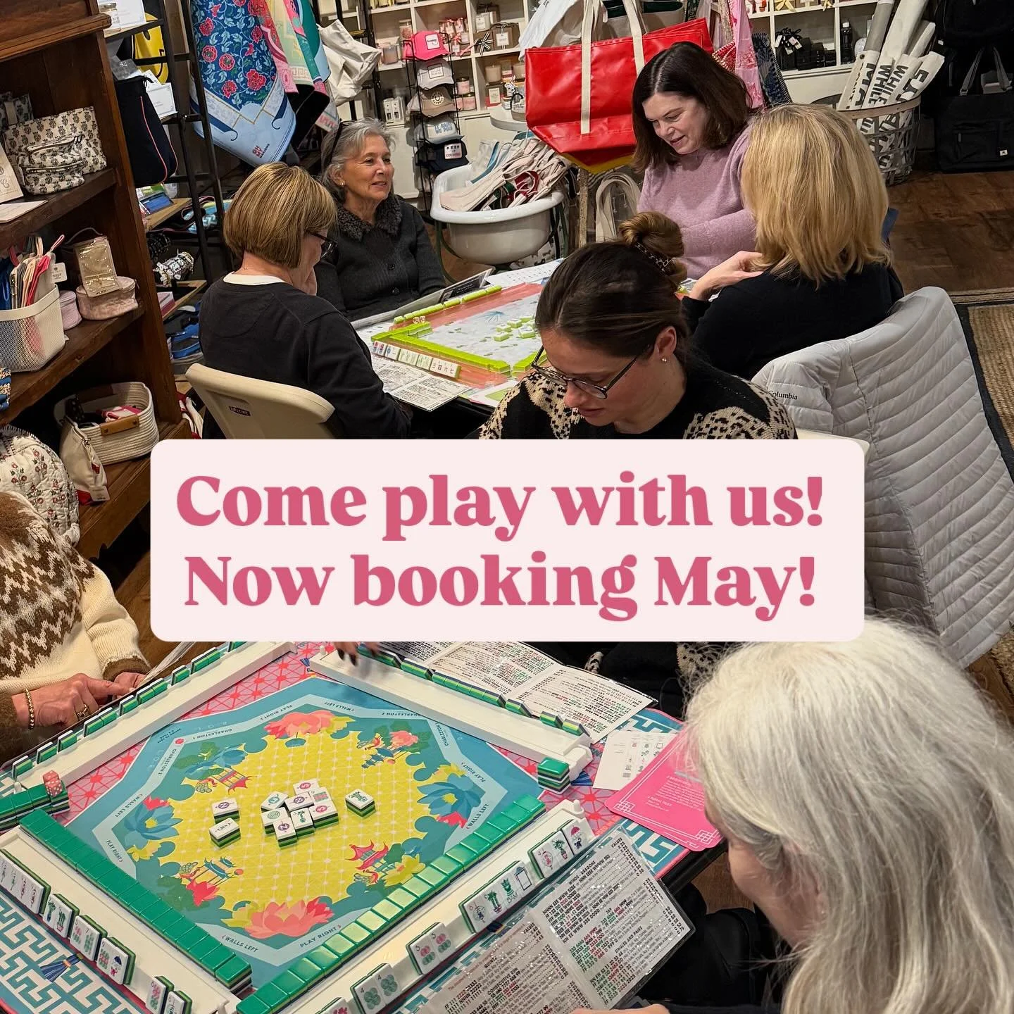 🀄️We are building a community of players!! Come play with us! 🀄️The amount of inquiries for lessons and private lessons is amazing! 

April is packed &hellip; we are now booking May! 🌸