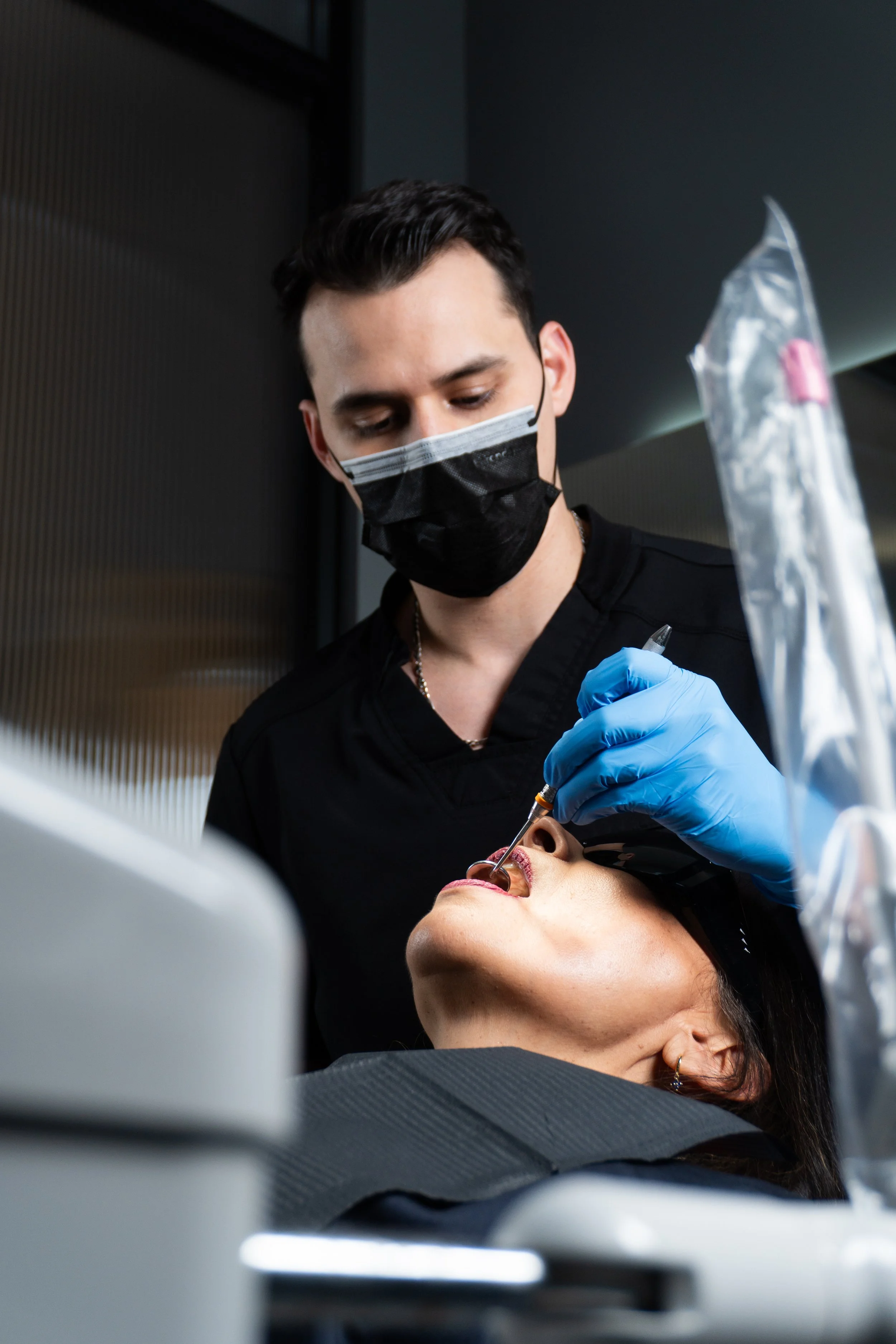 English-speaking dentist treating patient in Tijuana