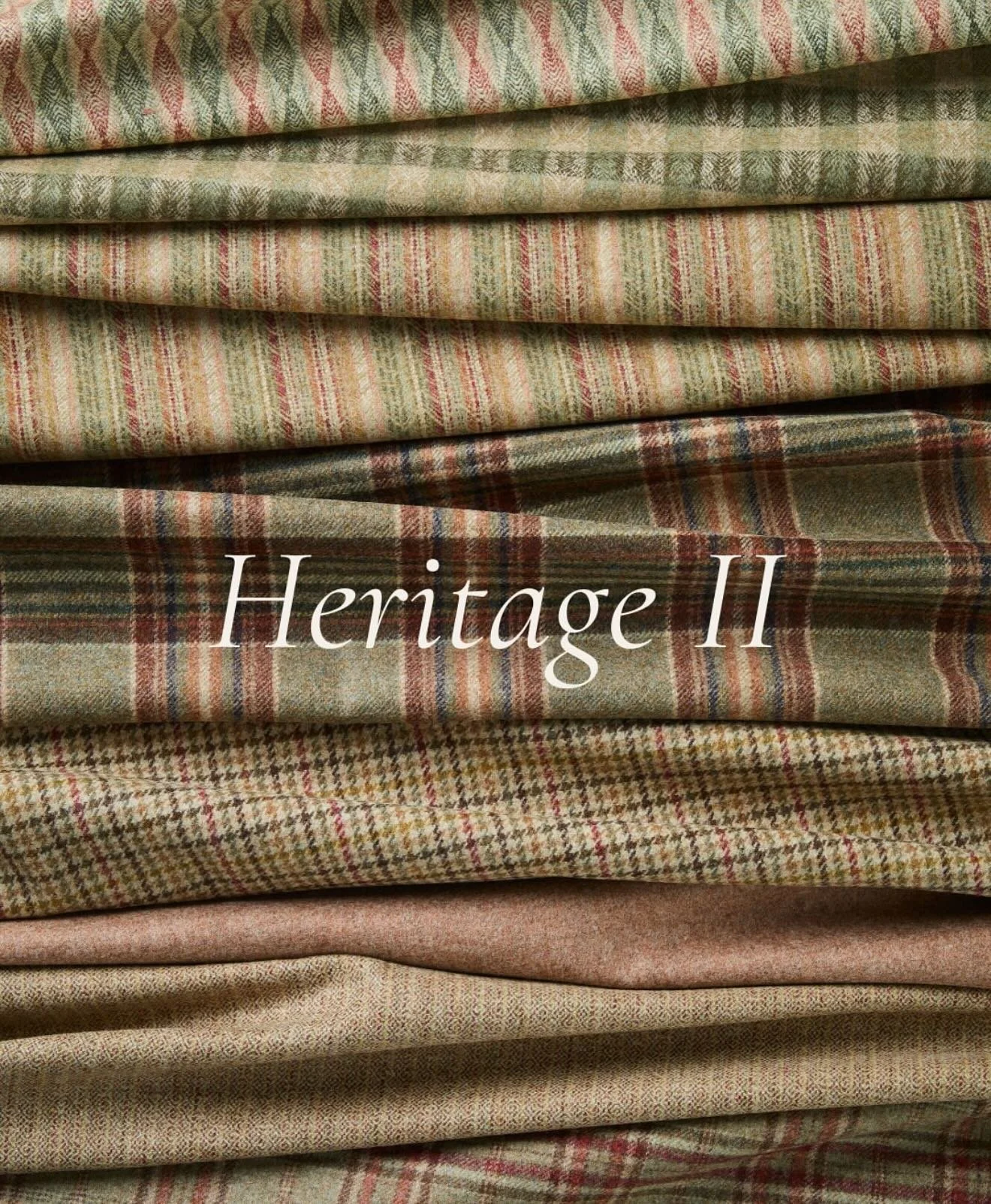 Moon Fabrics&rsquo; newest collections - Heritage II and Plaids &amp; Tartans

Crafted with over a century of expertise, the Heritage II collection is a refined balance of plaids, stripes, plains and semi-plains. In the Plaids &amp; Tartans collectio