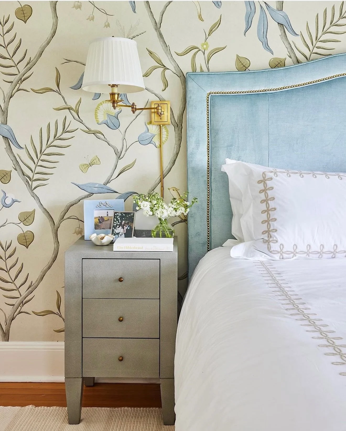 ~W A L L P A P E R  W E D N E S D A Y~

Adam&rsquo;s Eden in Scandi by Lewis &amp; Wood (available in 10 other colorways + coordinating fabrics!)