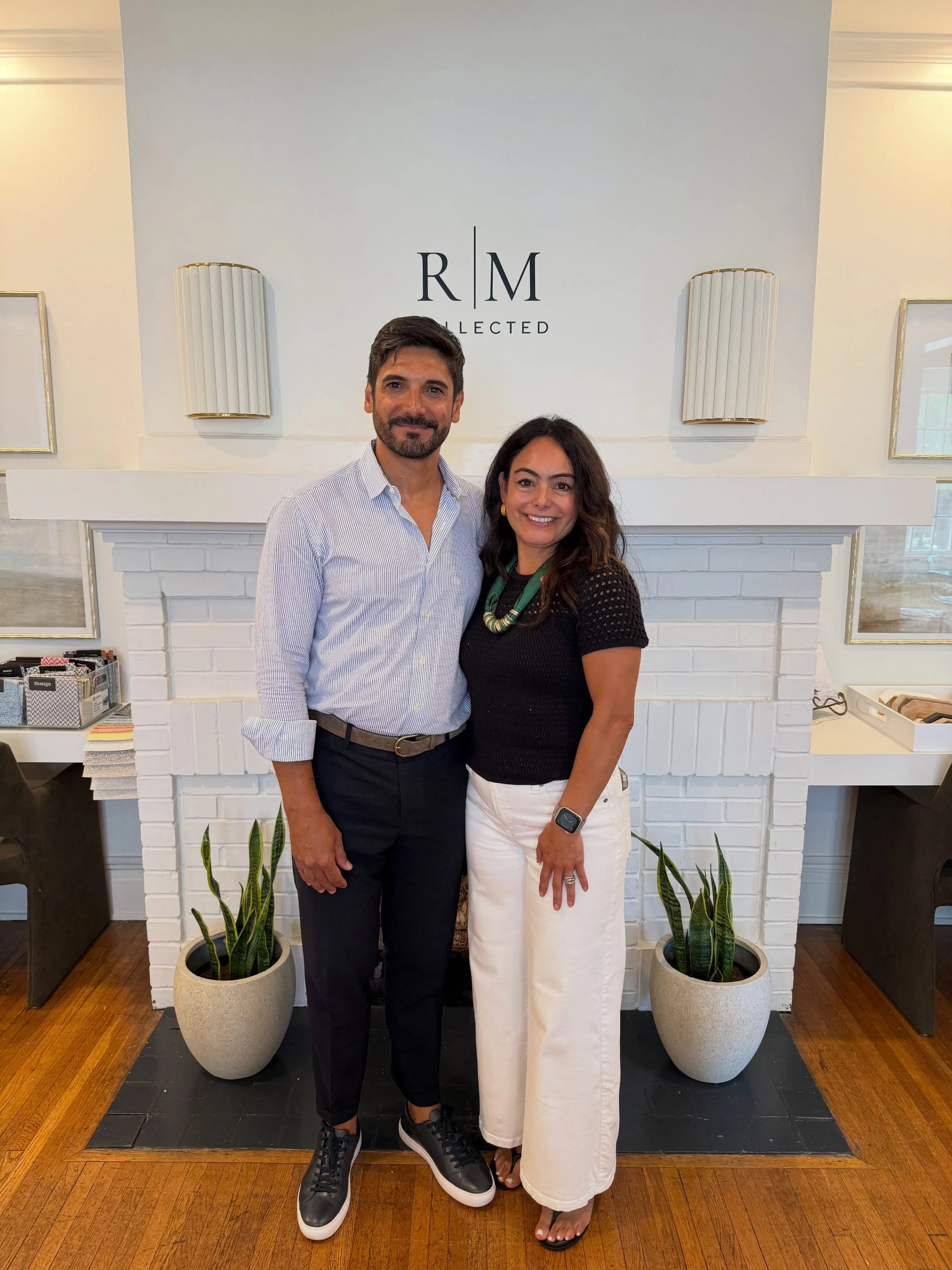 What a wonderful time with @miguel.chaseerwin.london! It was a pleasure learning more about the collections from Chase Erwin and The Sign. We&rsquo;re grateful for the opportunity to represent these beautiful brands!