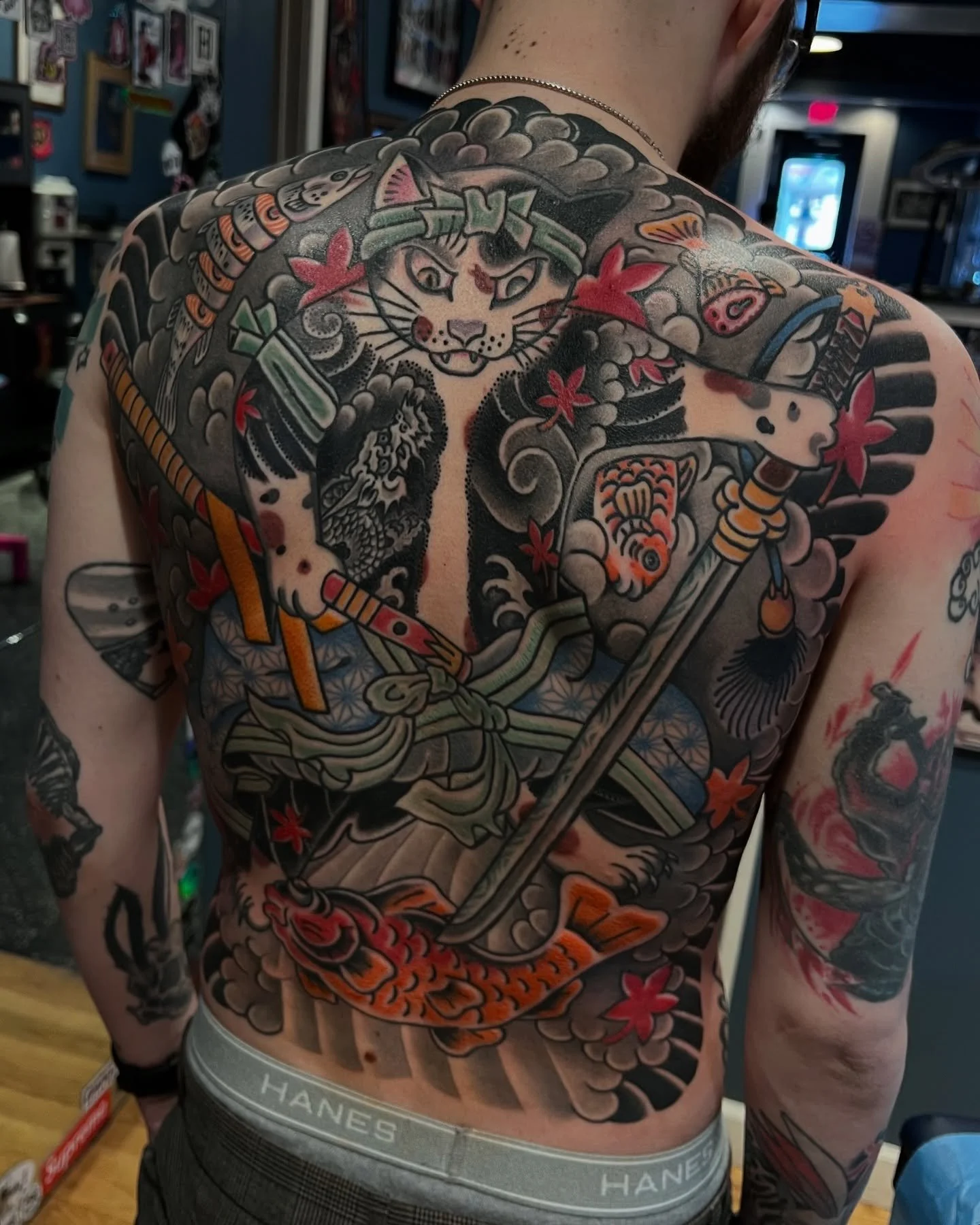 Itamae cat just finished for my bruv @lordministervp