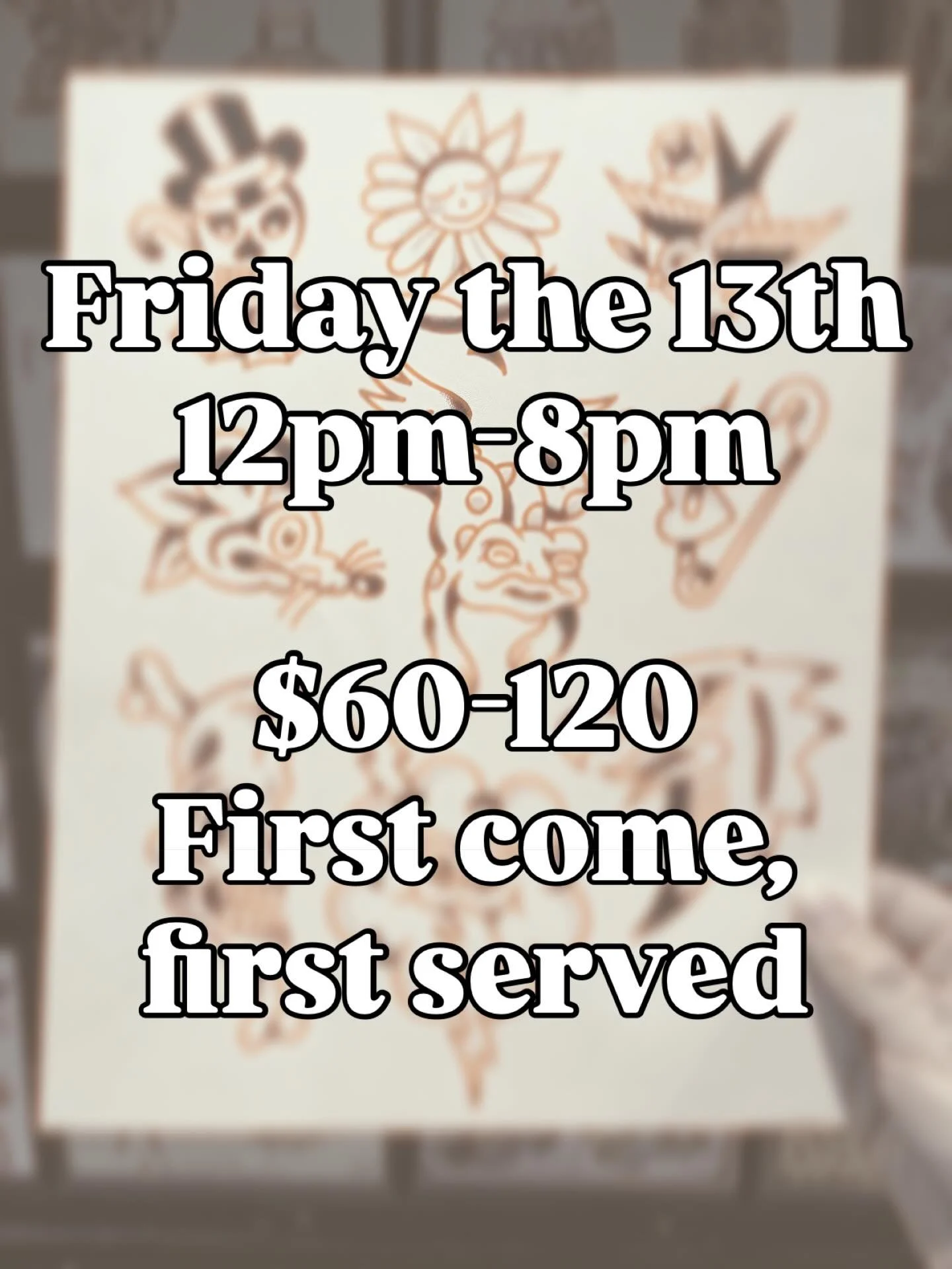 We&rsquo;re open for walk-in flash tomorrow from 12pm-8pm, swing by for a sick tattoo from the team @collarcitytattooshop @nickyhits @tonyagetattoos @klavorgna @bmf_tattoos @hellcattoo