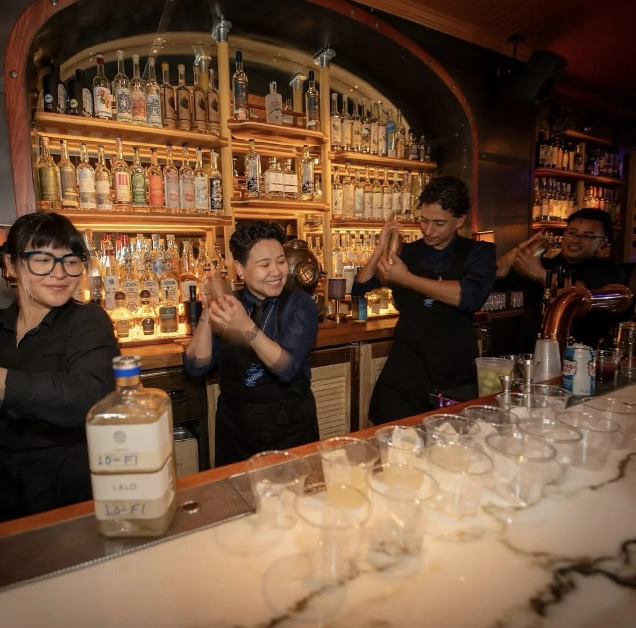 Bartender hospitality at The Bedford Stone Street