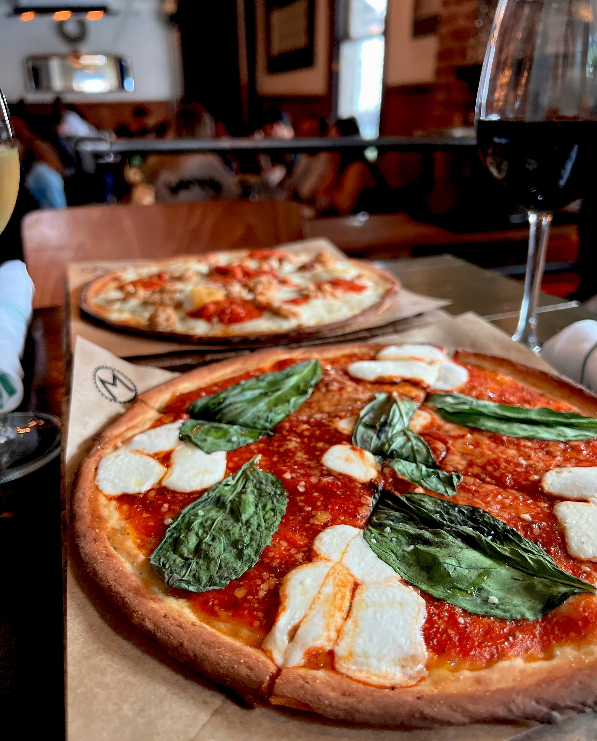 Margarita Pizza from Macchina at The Bedford.png