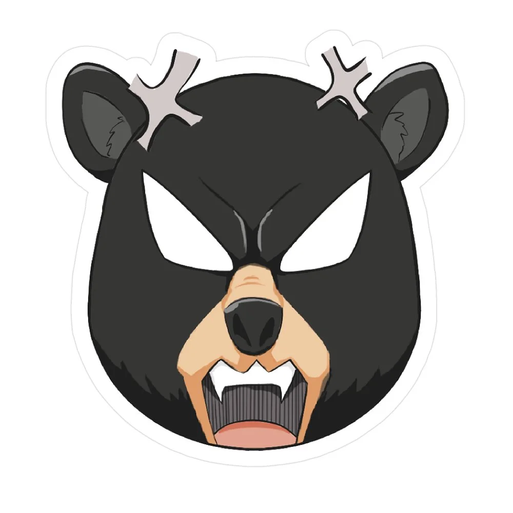 Maple Aurora Bear Sticker