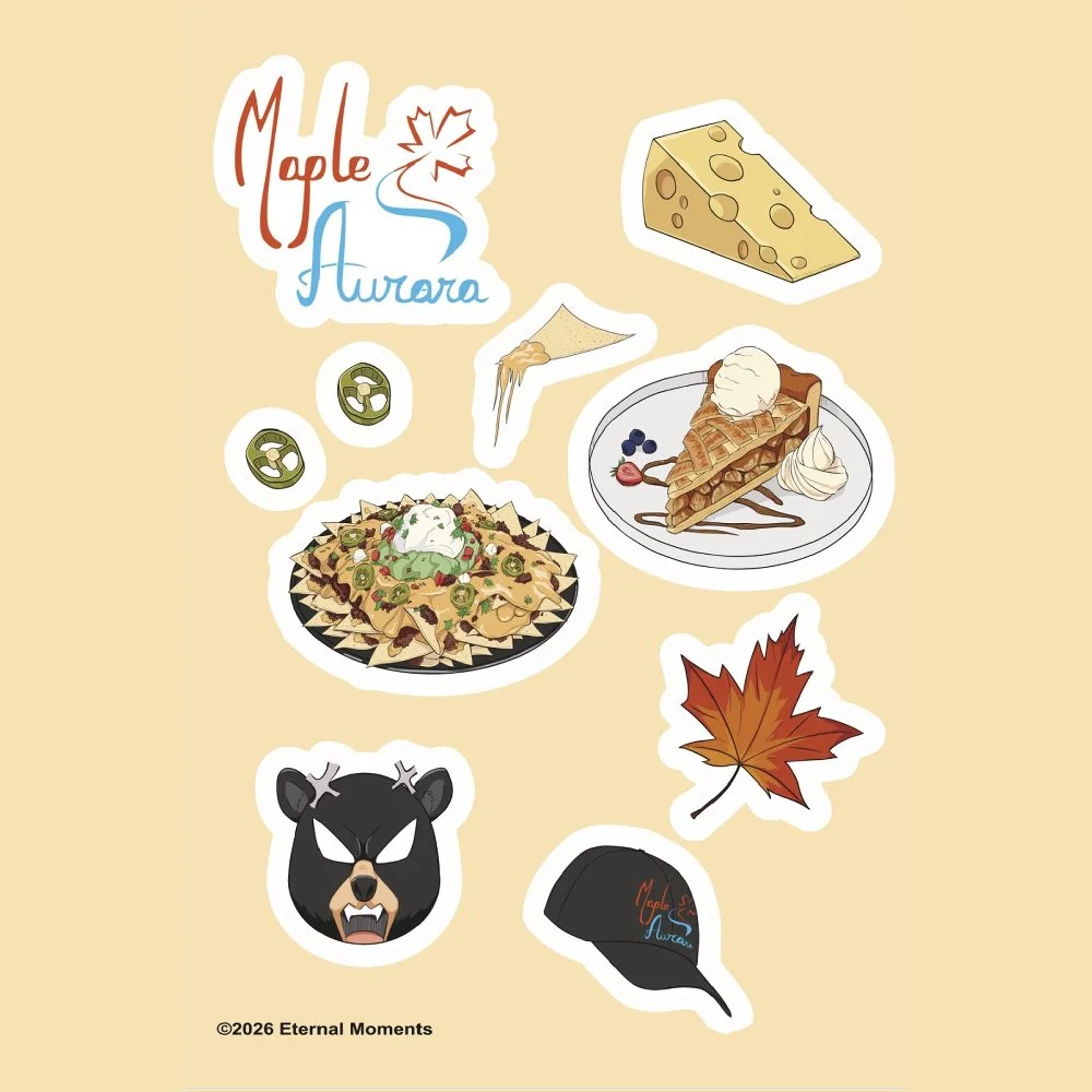 Maple Aurora Sticker Sheet #1