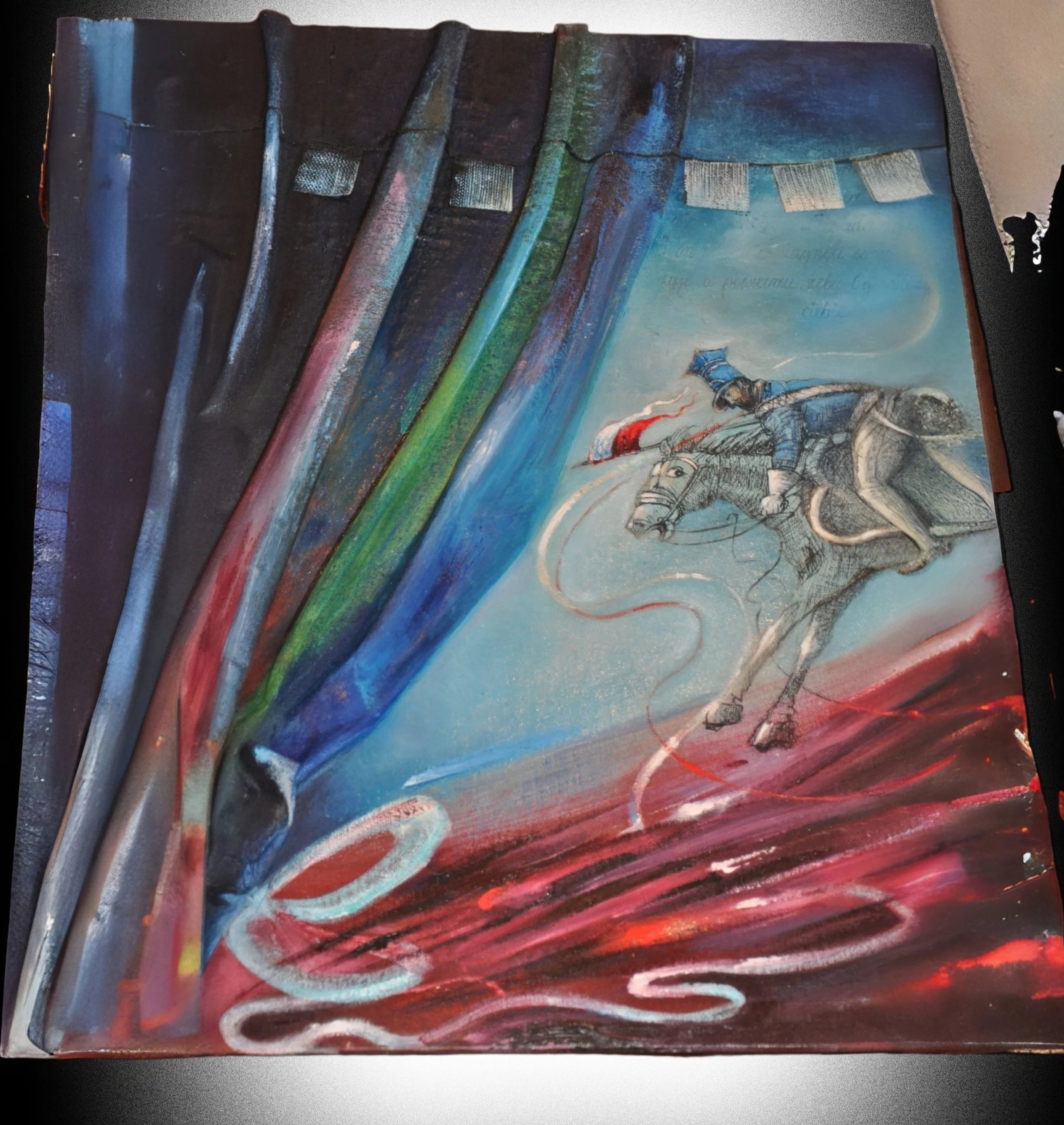 Mazur
Book Illustration for Henryk Wrozynski
16 x 20