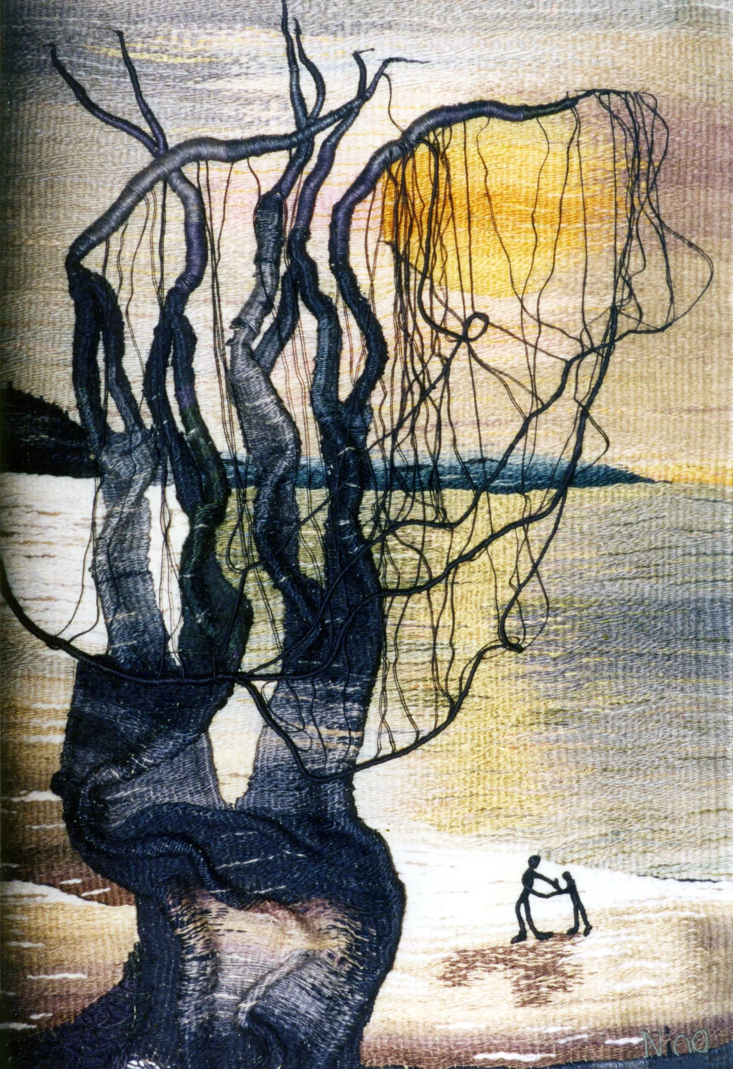 Mr and Mrs B On The Walk
Sisal Fiber
67 x 59