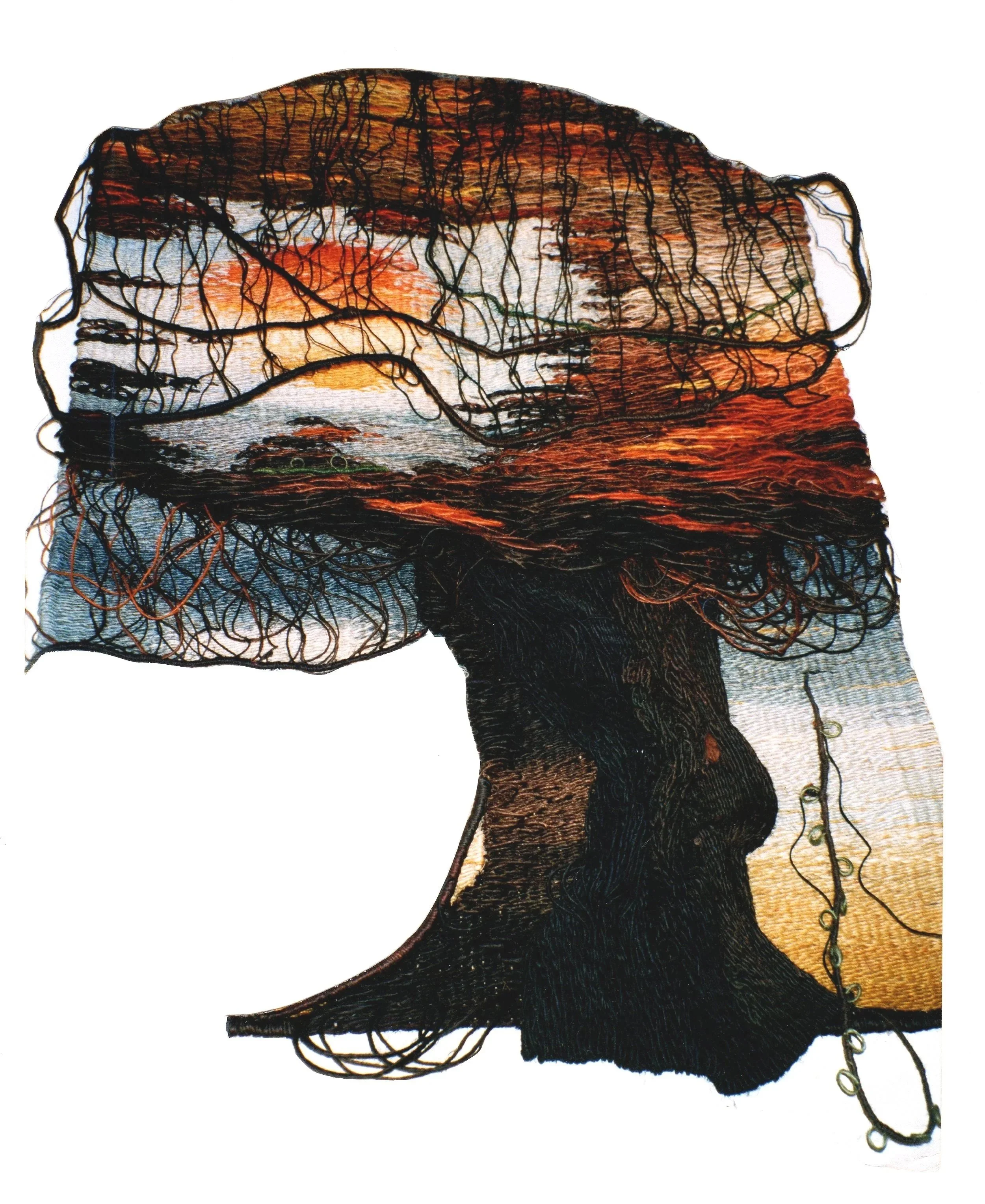 Sunset Tree
[Sisal Fiber
 79 x 59]