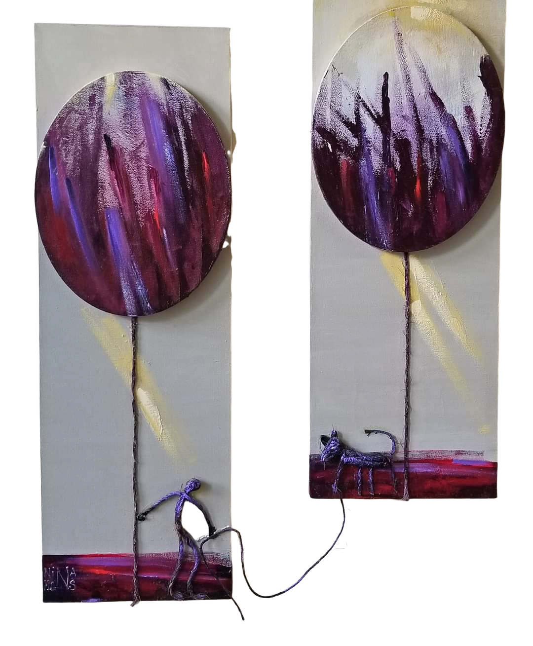 Sunset Tree
Sisal Fiber
 30 x 15 each panel