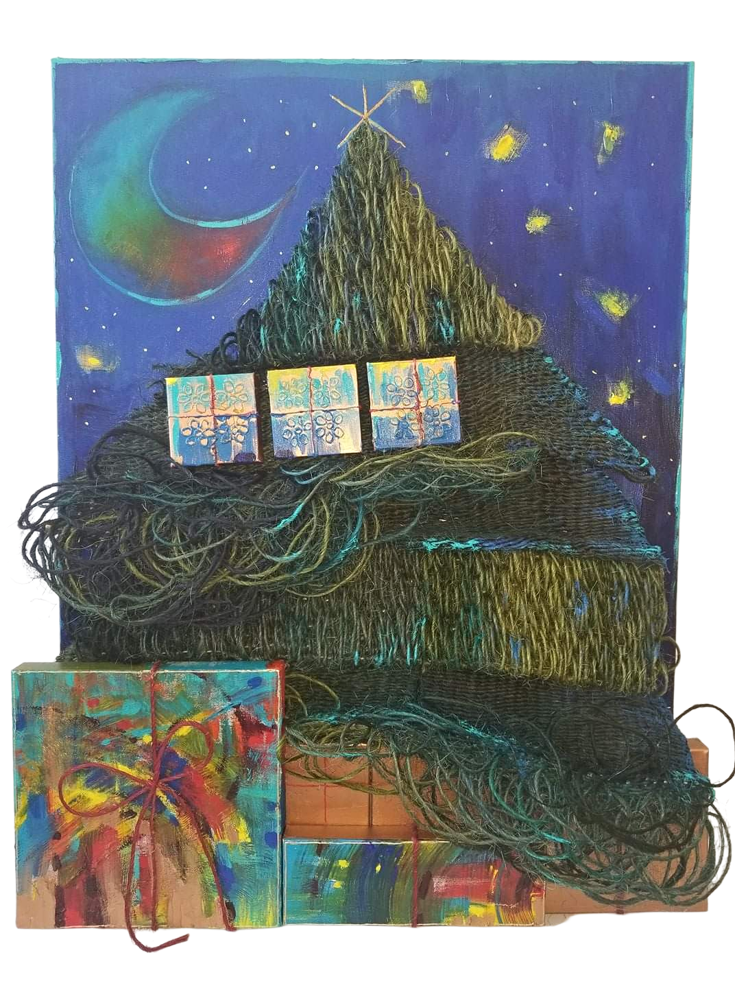 Christmas Tree
Sisal Fiber
48 x 36