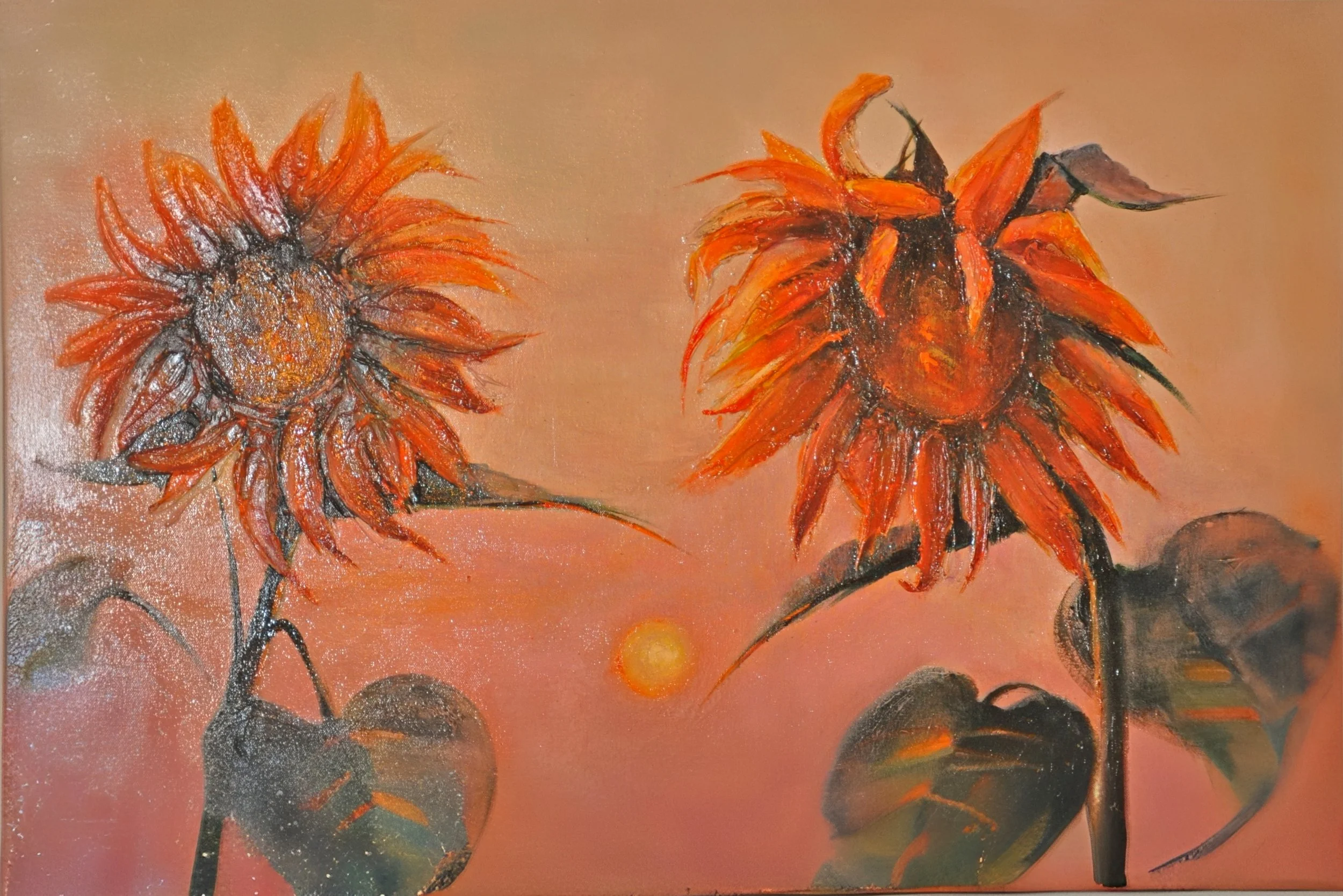 Sunflowers
Oil 
24 x 30